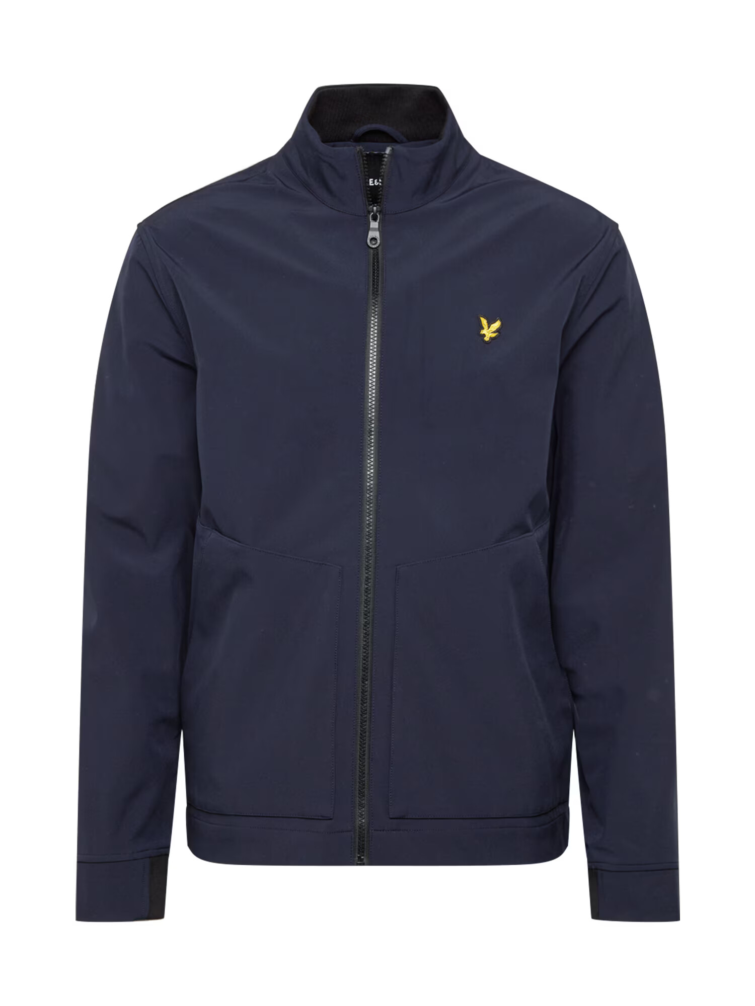 Lyle & Scott Prehodna jakna rumena / nočno modra - Pepit.si