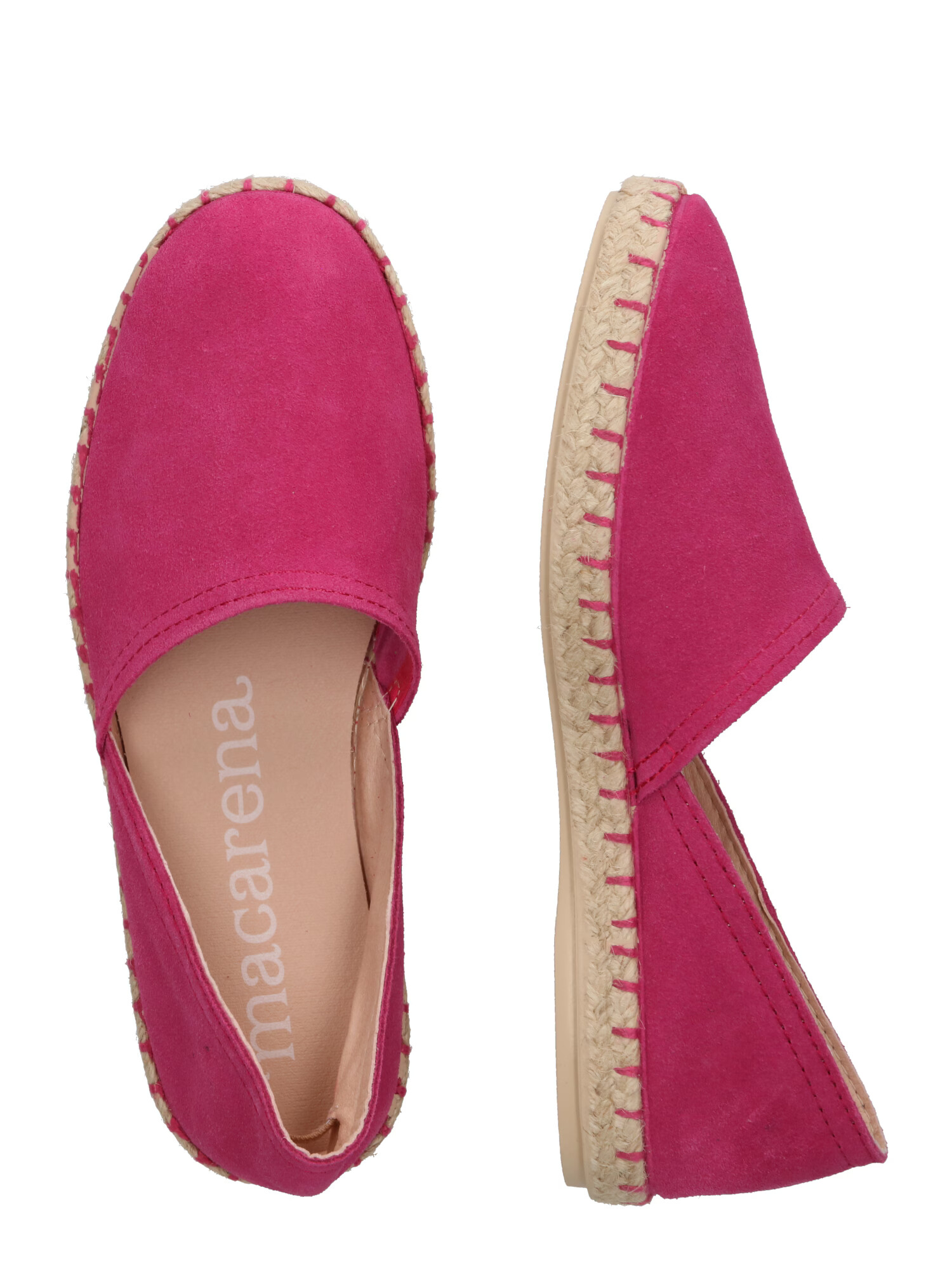 MACARENA Espadrile 'SERRAJE' magenta - Pepit.si