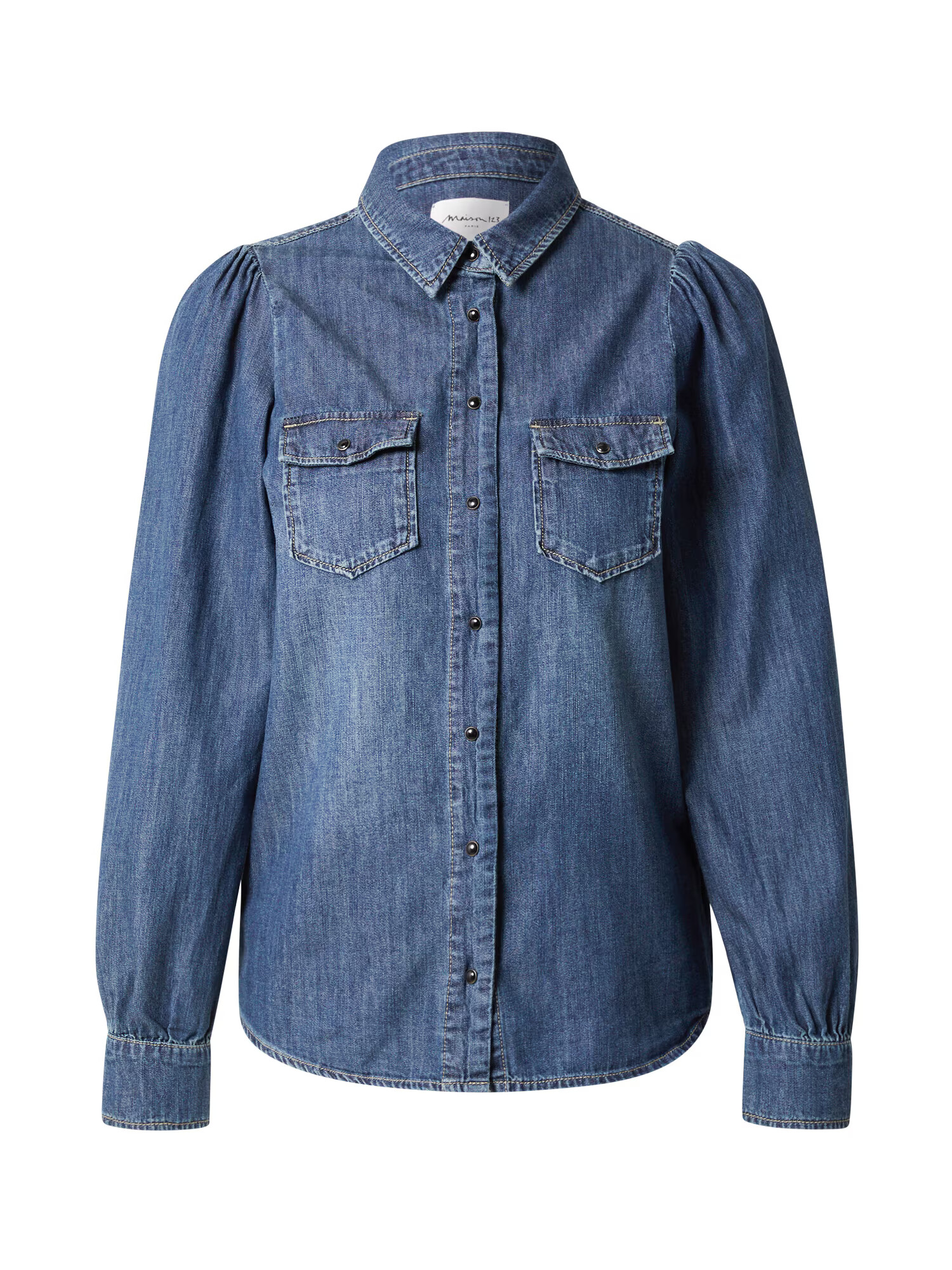 Maison 123 Bluza 'AGATHE' moder denim - Pepit.si