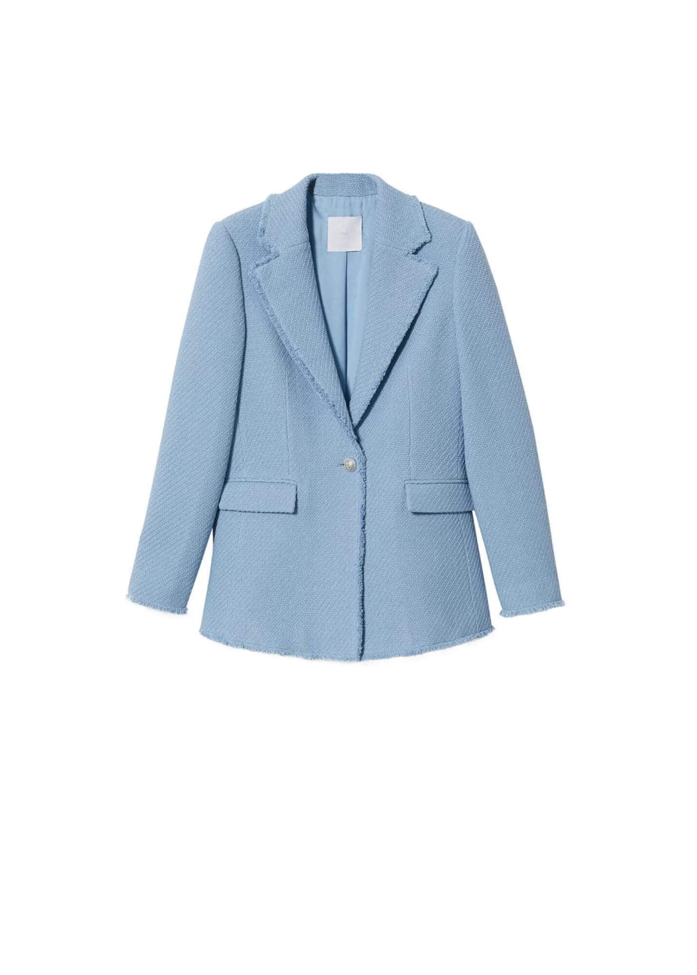 MANGO Blazer 'Arthur' pastelno modra - Pepit.si