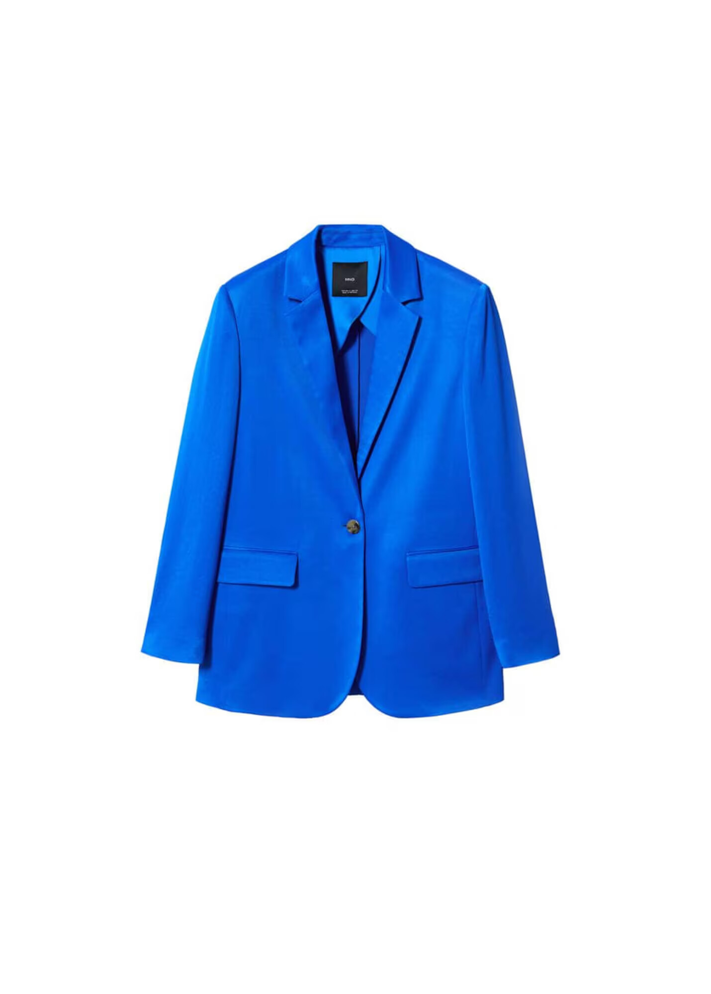 MANGO Blazer 'Chelsea' modra - Pepit.si