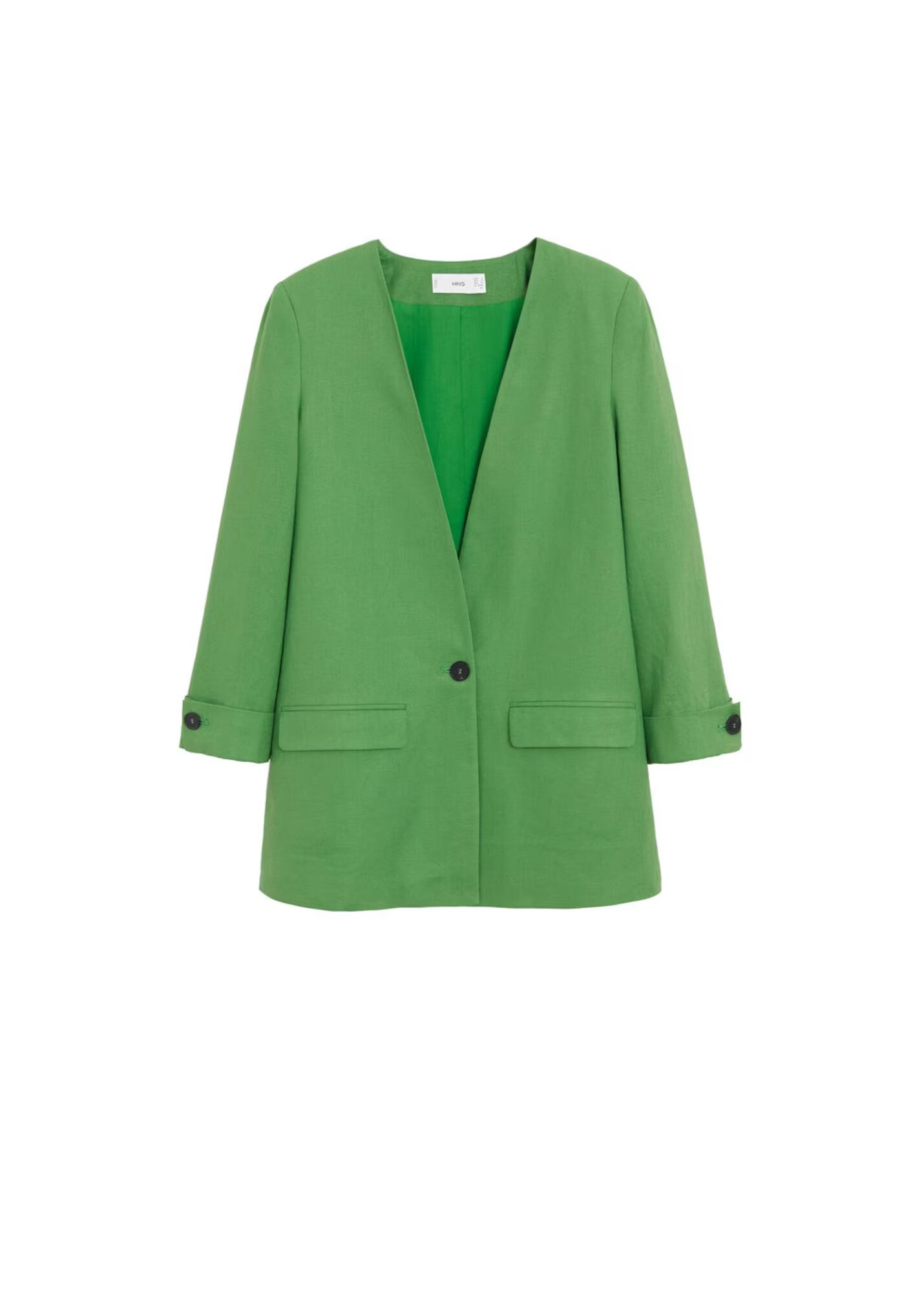 MANGO Blazer 'Emma' zelena - Pepit.si