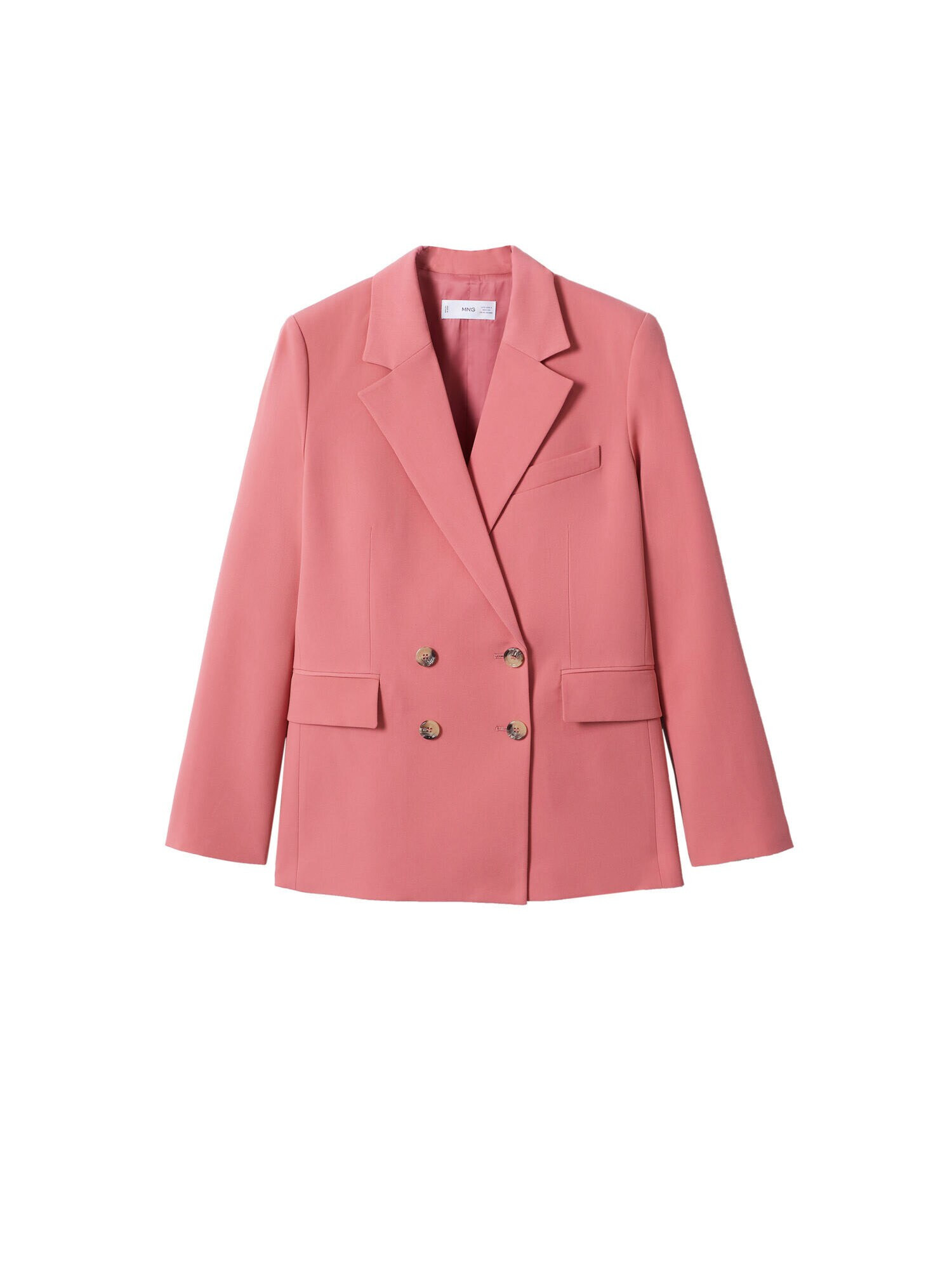 MANGO Blazer 'GRETA' rosé - Pepit.si