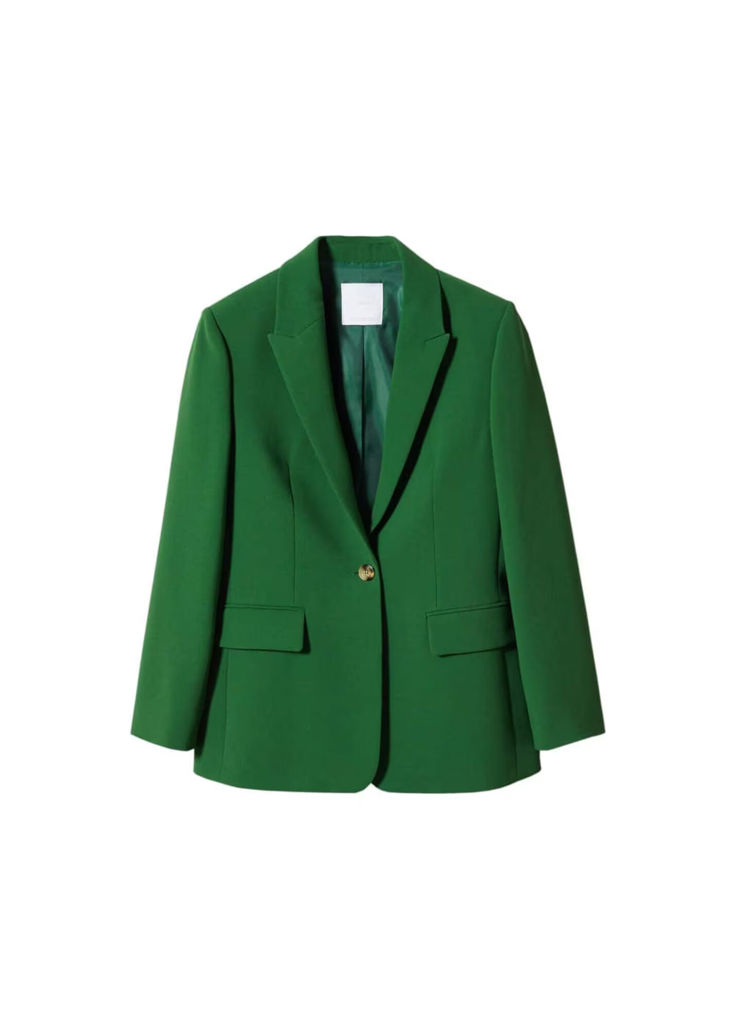 MANGO Blazer 'maca' temno zelena - Pepit.si