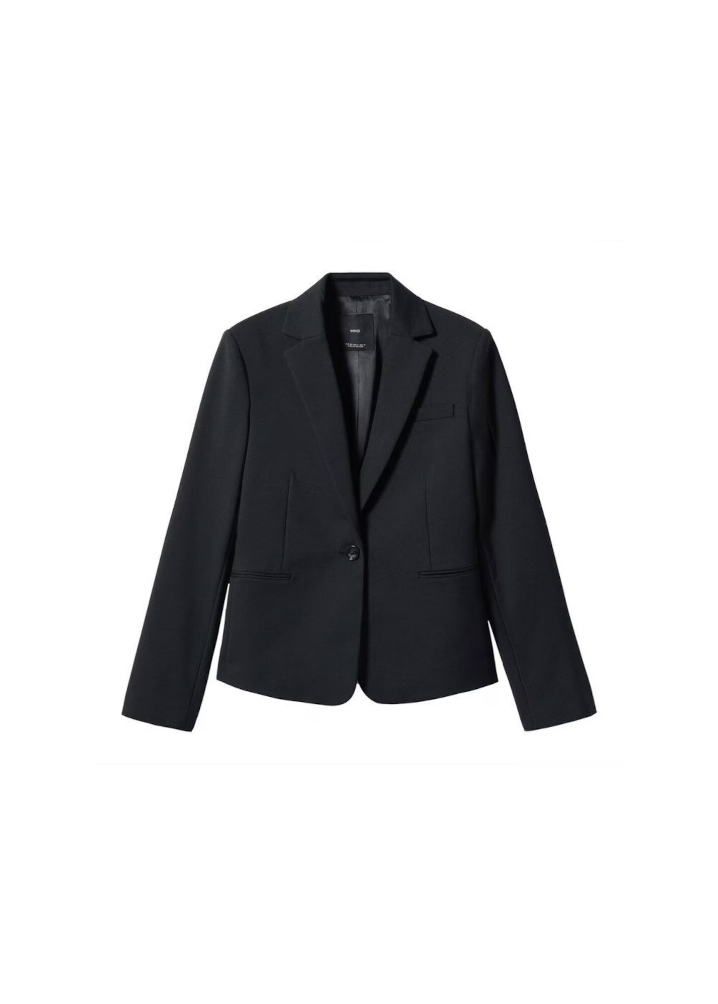 MANGO Blazer 'Macaroni' črna - Pepit.si