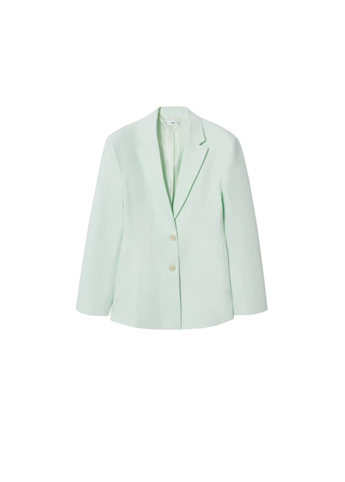 MANGO Blazer 'Magnolia' pastelno zelena - Pepit.si