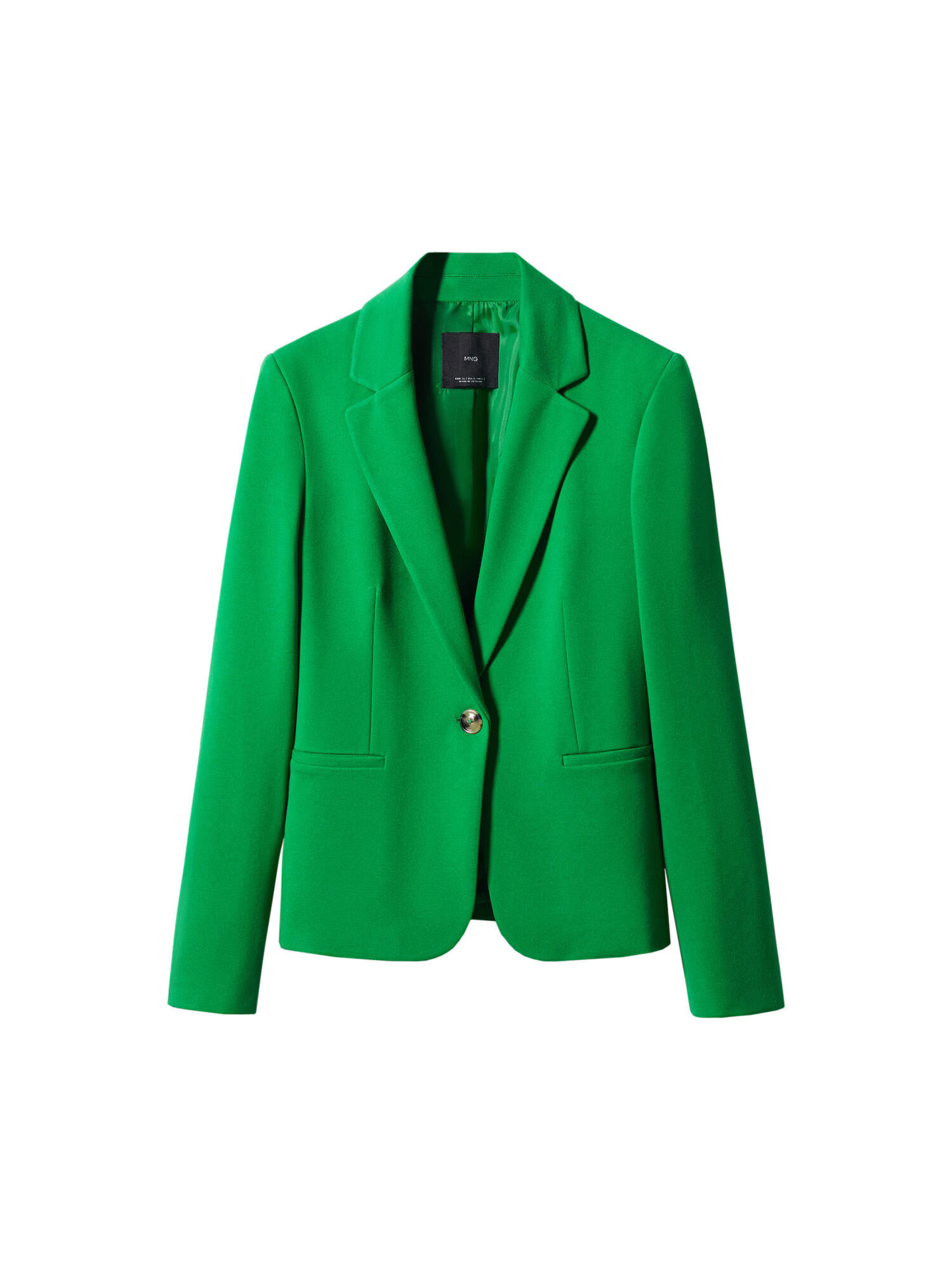 MANGO Blazer 'Paloma' travnato zelena - Pepit.si