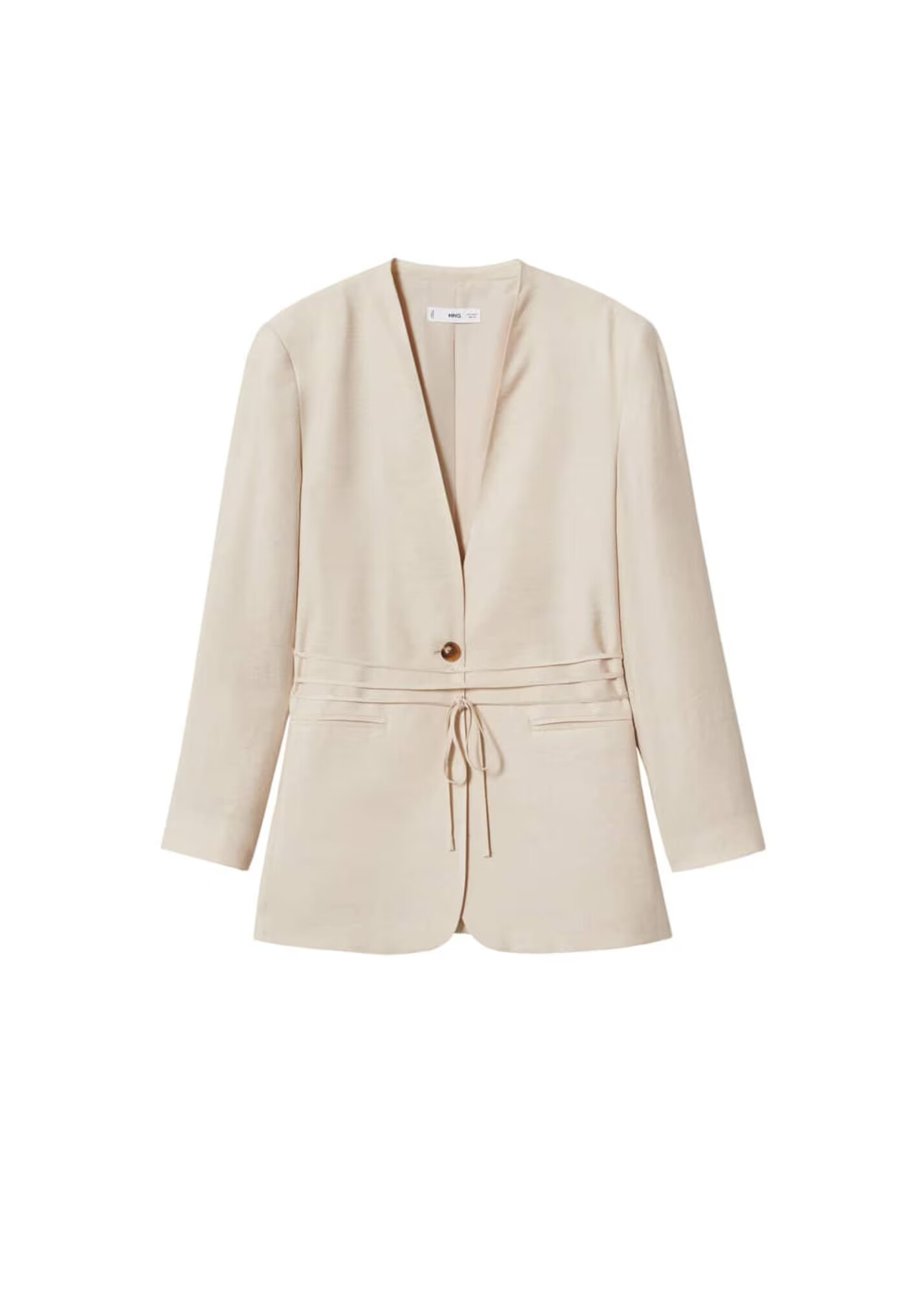 MANGO Blazer 'Peanut' nude - Pepit.si