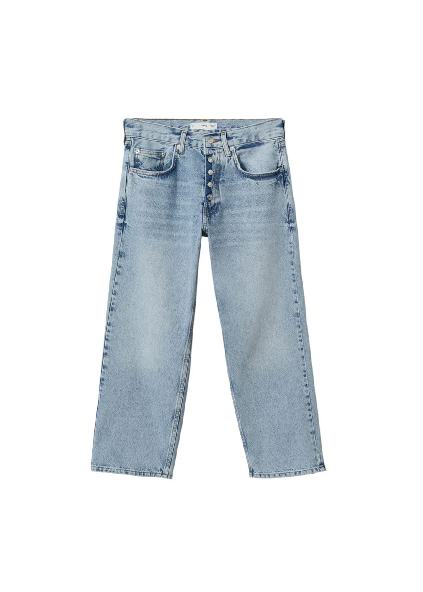 MANGO Kavbojke 'Carlota' moder denim - Pepit.si