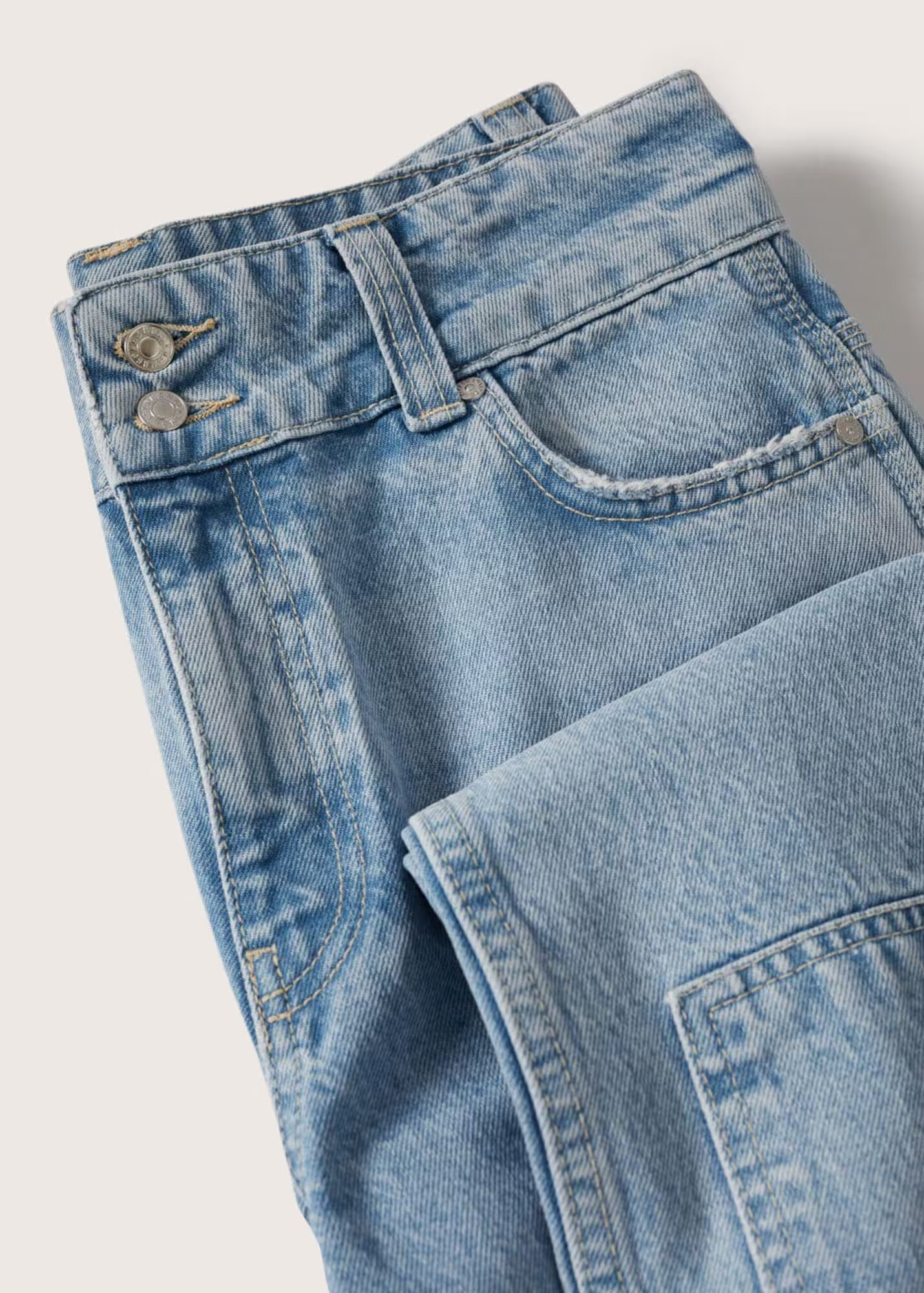 MANGO Kavbojke 'Emily' moder denim - Pepit.si