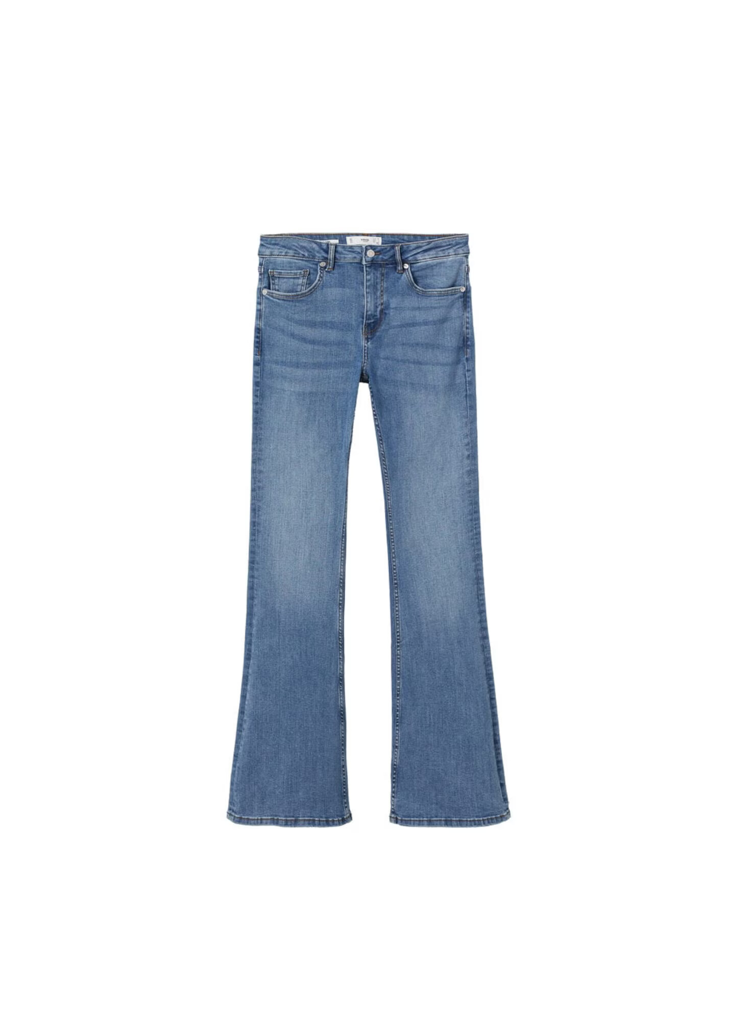 MANGO Kavbojke 'Flare' moder denim - Pepit.si