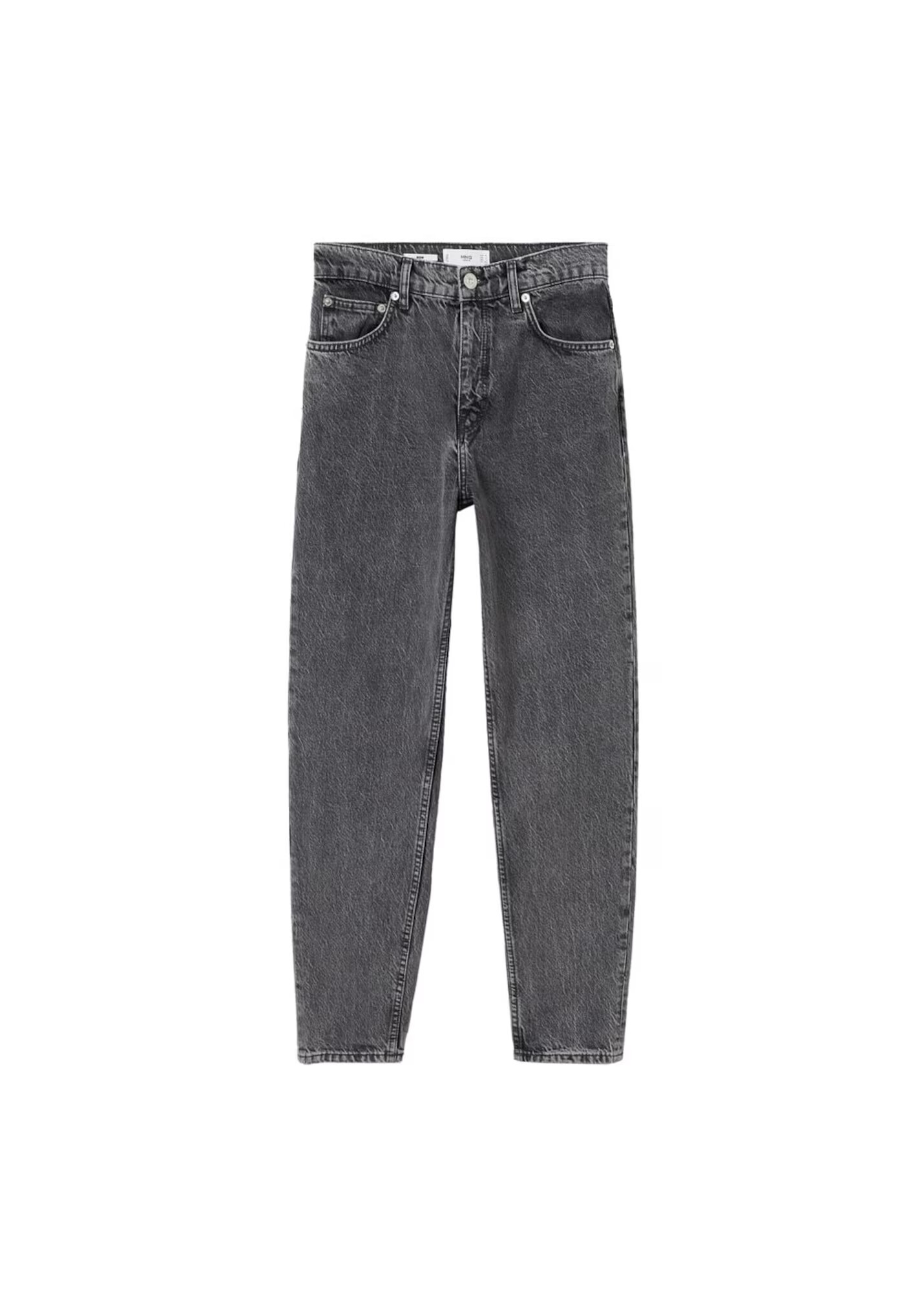 MANGO Kavbojke 'Mom80' siv denim - Pepit.si