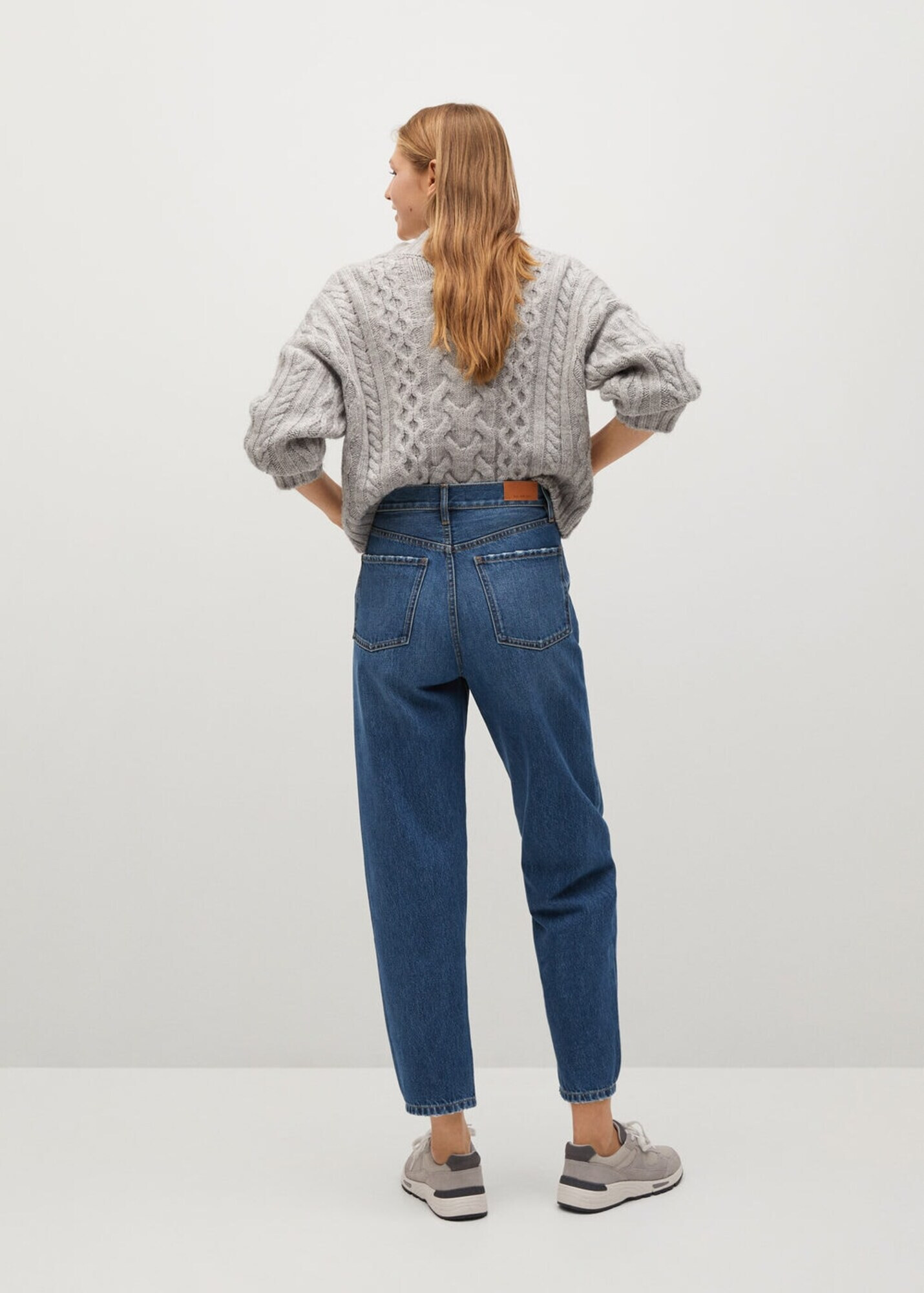 MANGO Kavbojke 'Rachel' moder denim - Pepit.si