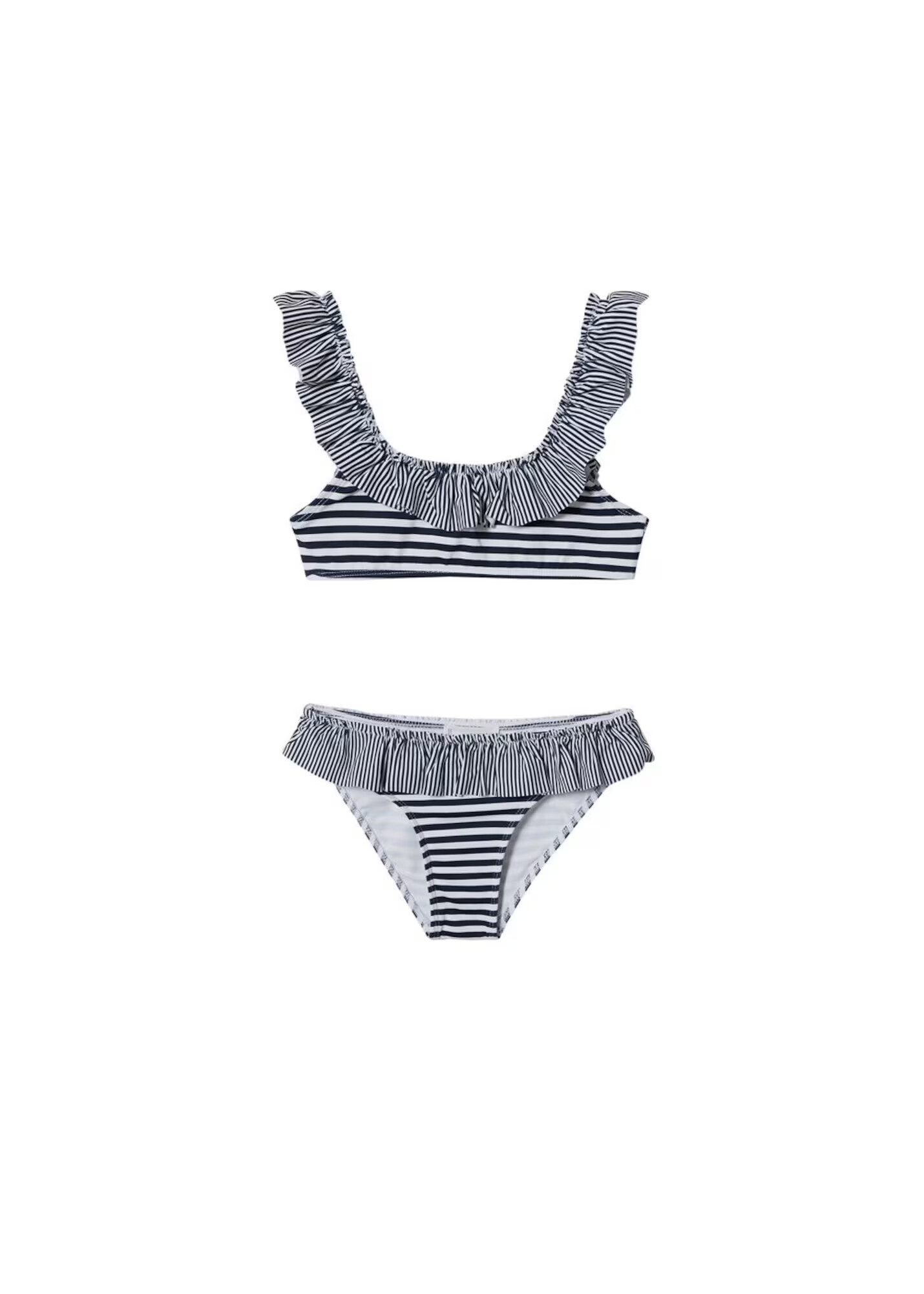 MANGO KIDS Bikini 'Nauticog' mornarska / bela - Pepit.si