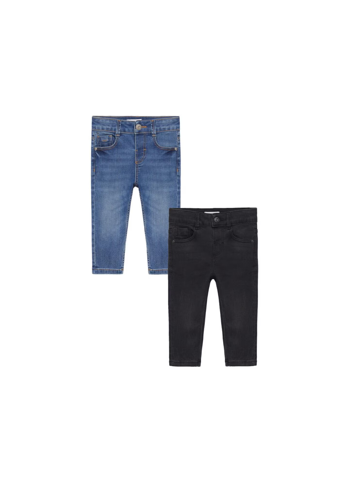 MANGO KIDS Jeans 'diegop-i' kobalt modra / črna - Pepit.si