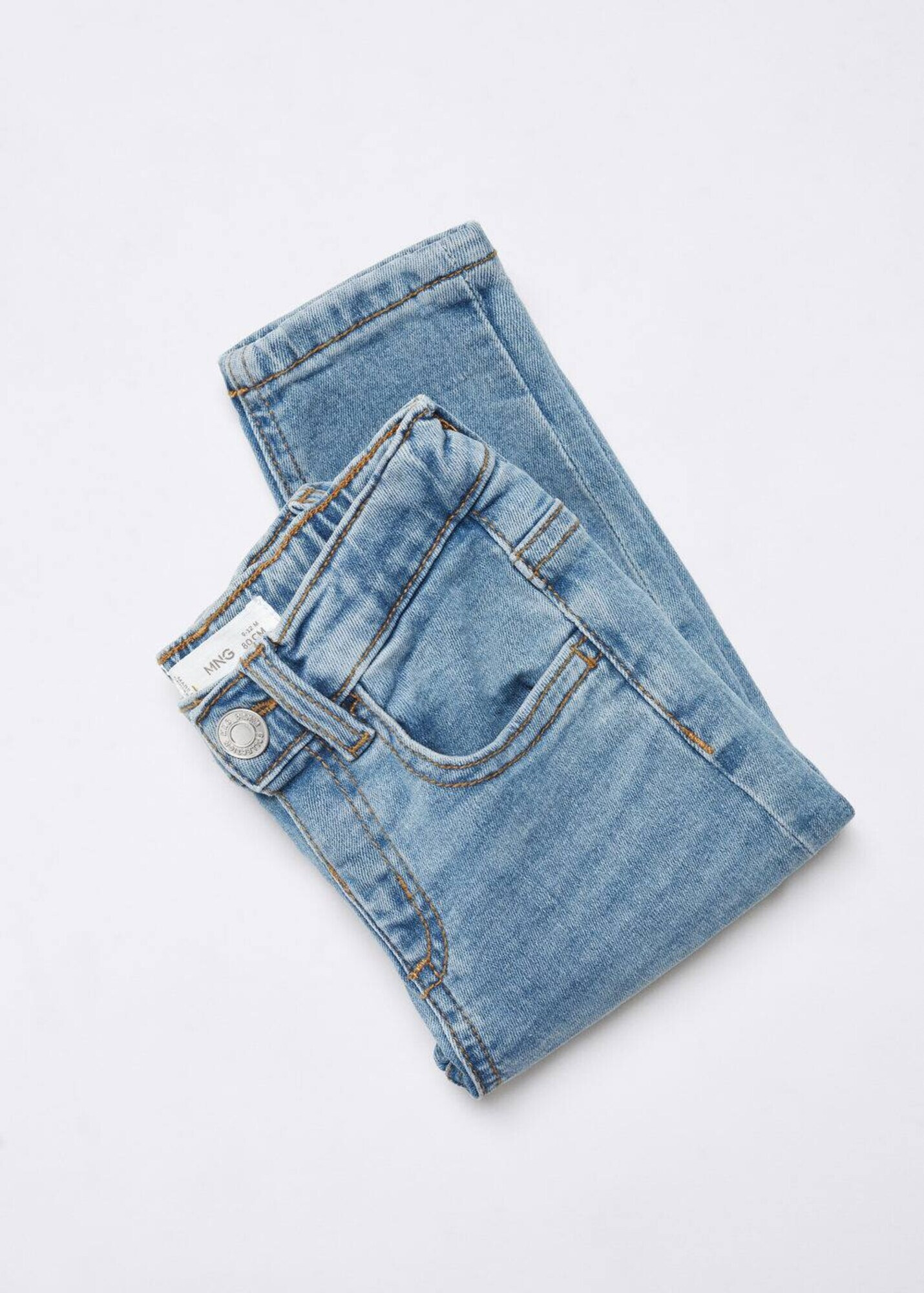 MANGO KIDS Kavbojke 'DIEGO' moder denim - Pepit.si