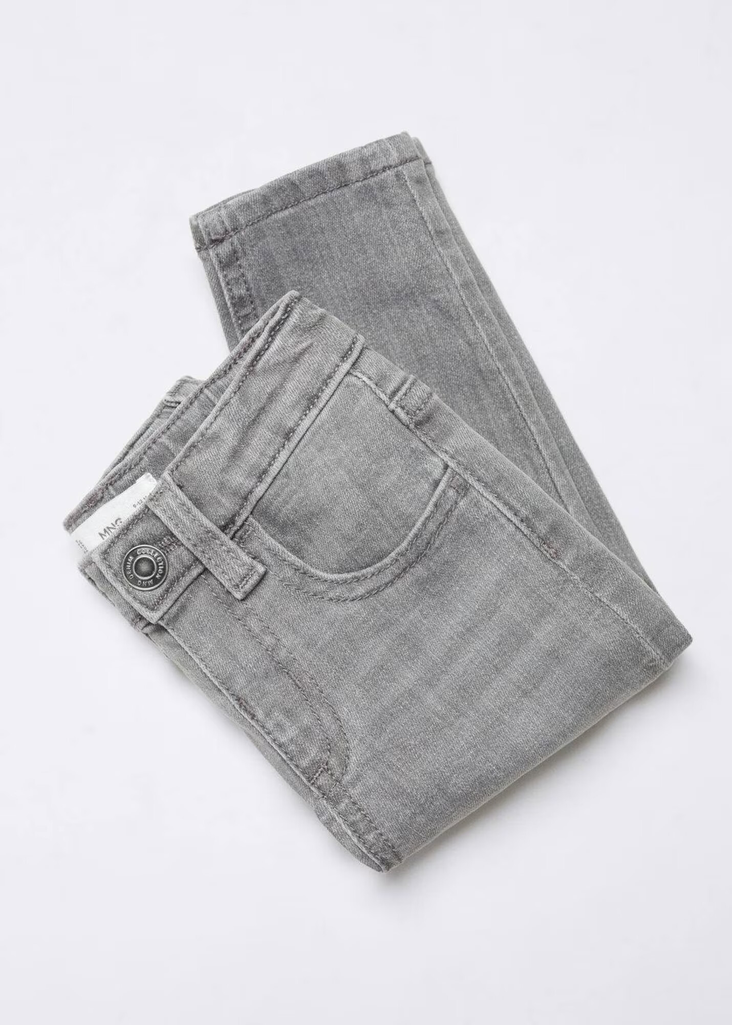 MANGO KIDS Kavbojke 'DIEGO' siv denim - Pepit.si