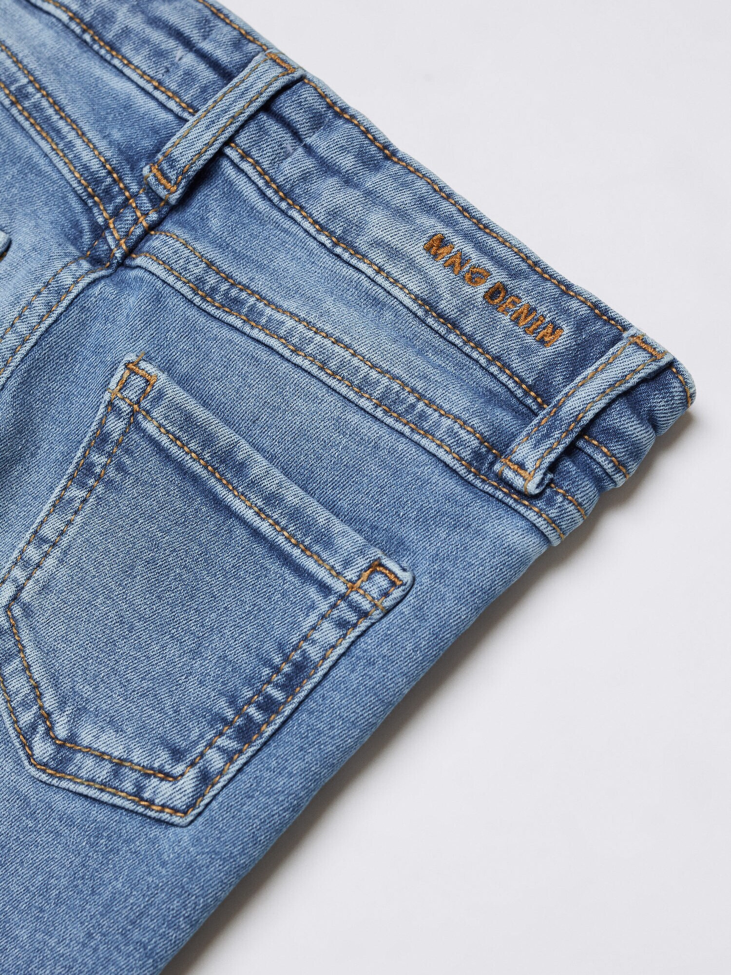 MANGO KIDS Kavbojke 'ELENA' moder denim - Pepit.si