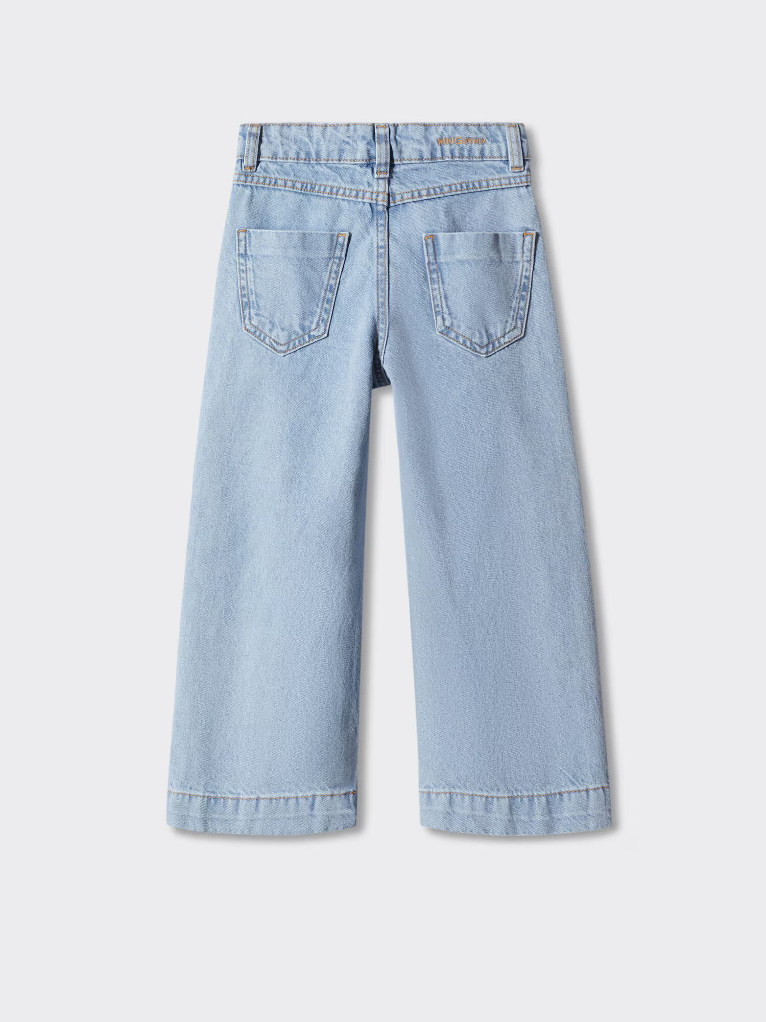 MANGO KIDS Kavbojke moder denim - Pepit.si