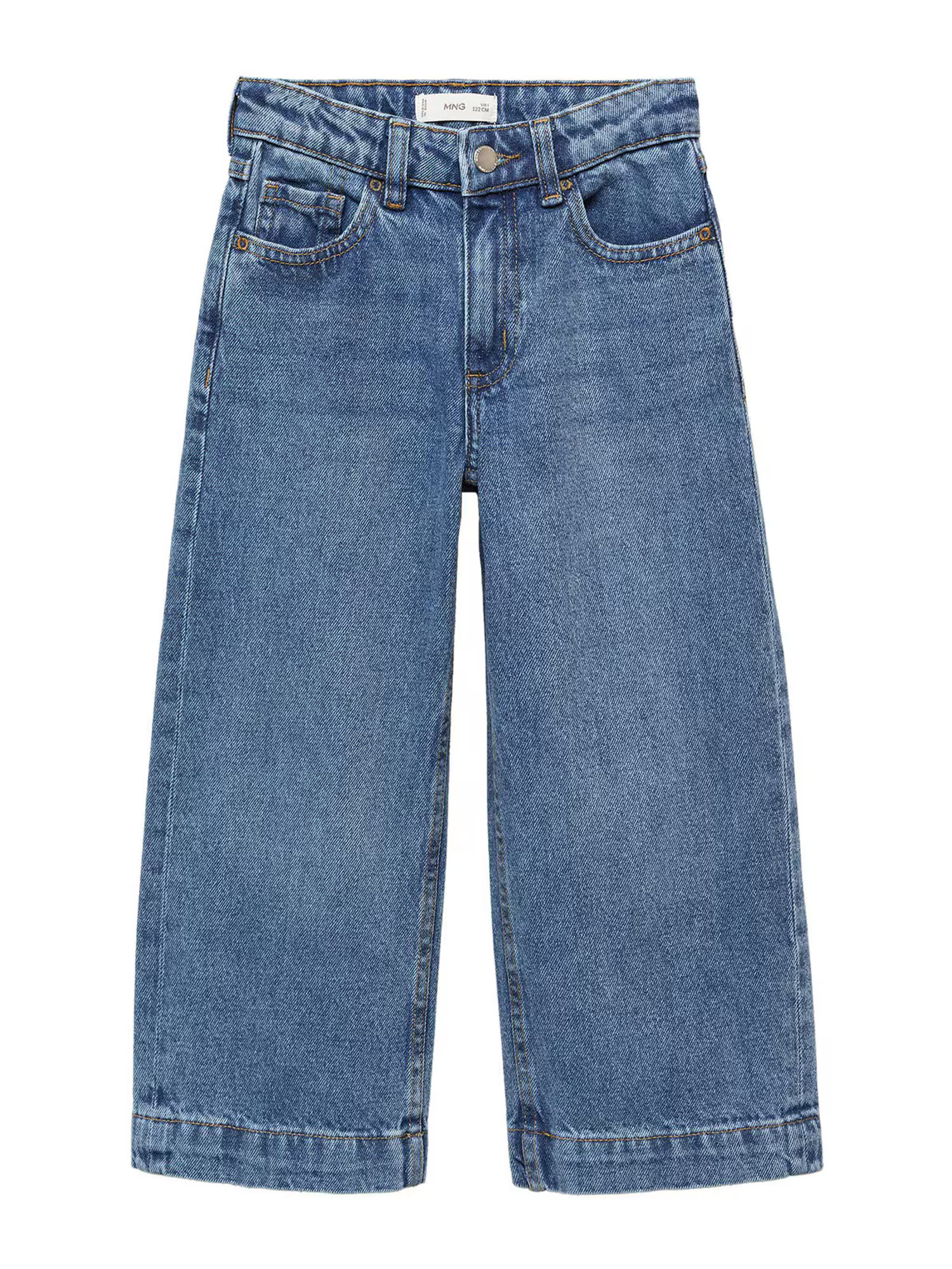 MANGO KIDS Kavbojke moder denim - Pepit.si