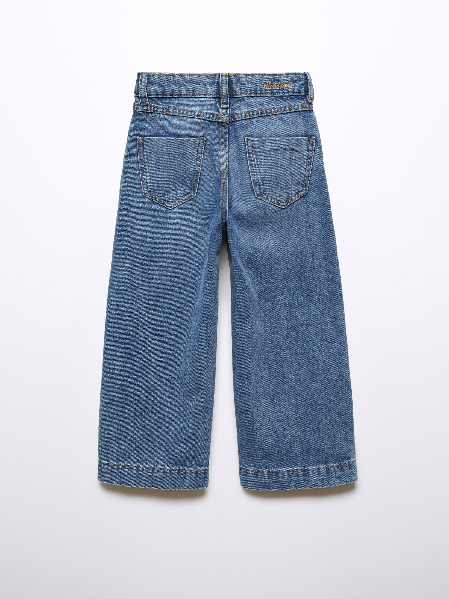 MANGO KIDS Kavbojke moder denim - Pepit.si