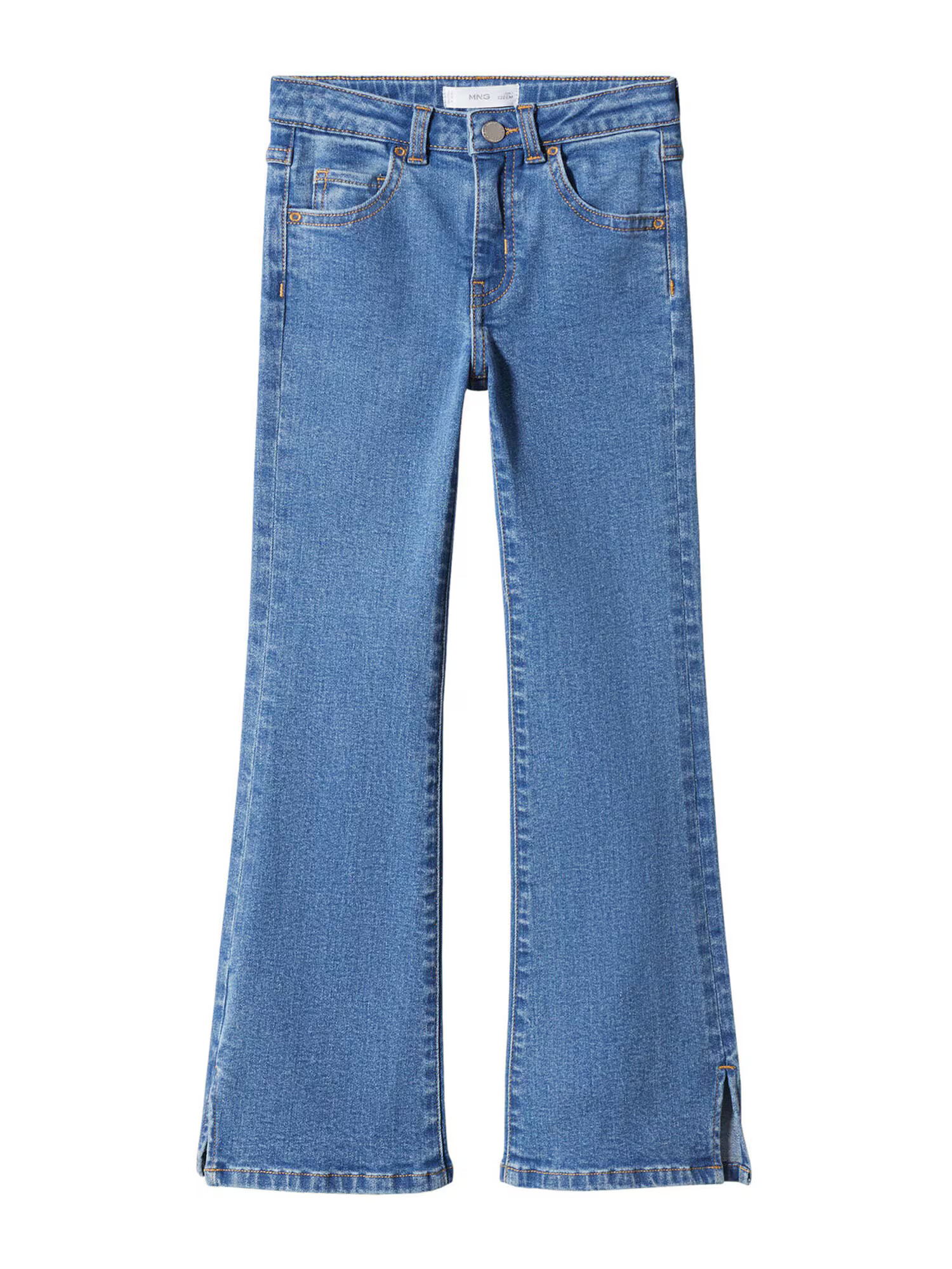 MANGO KIDS Kavbojke moder denim - Pepit.si