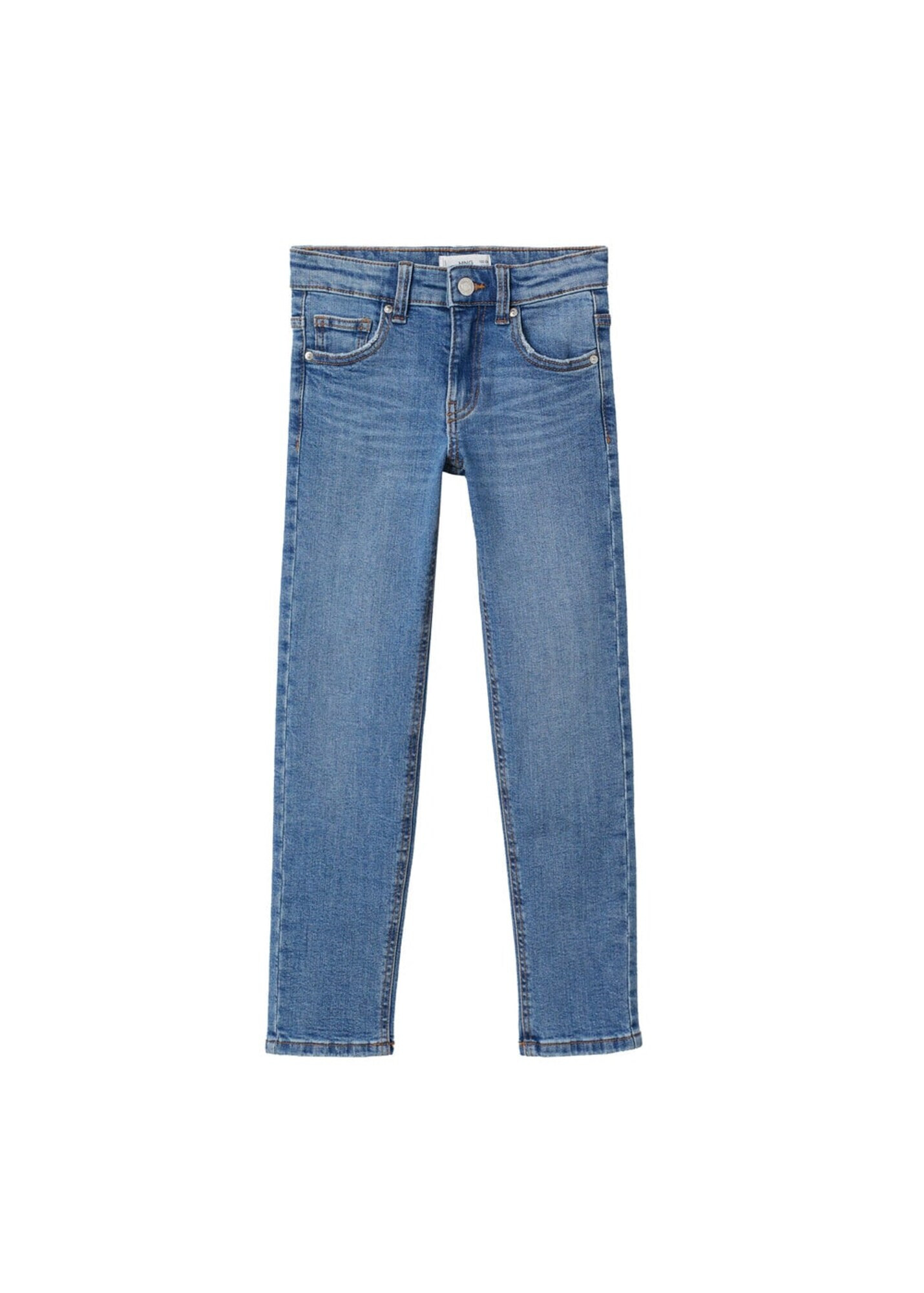 MANGO KIDS Kavbojke moder denim - Pepit.si