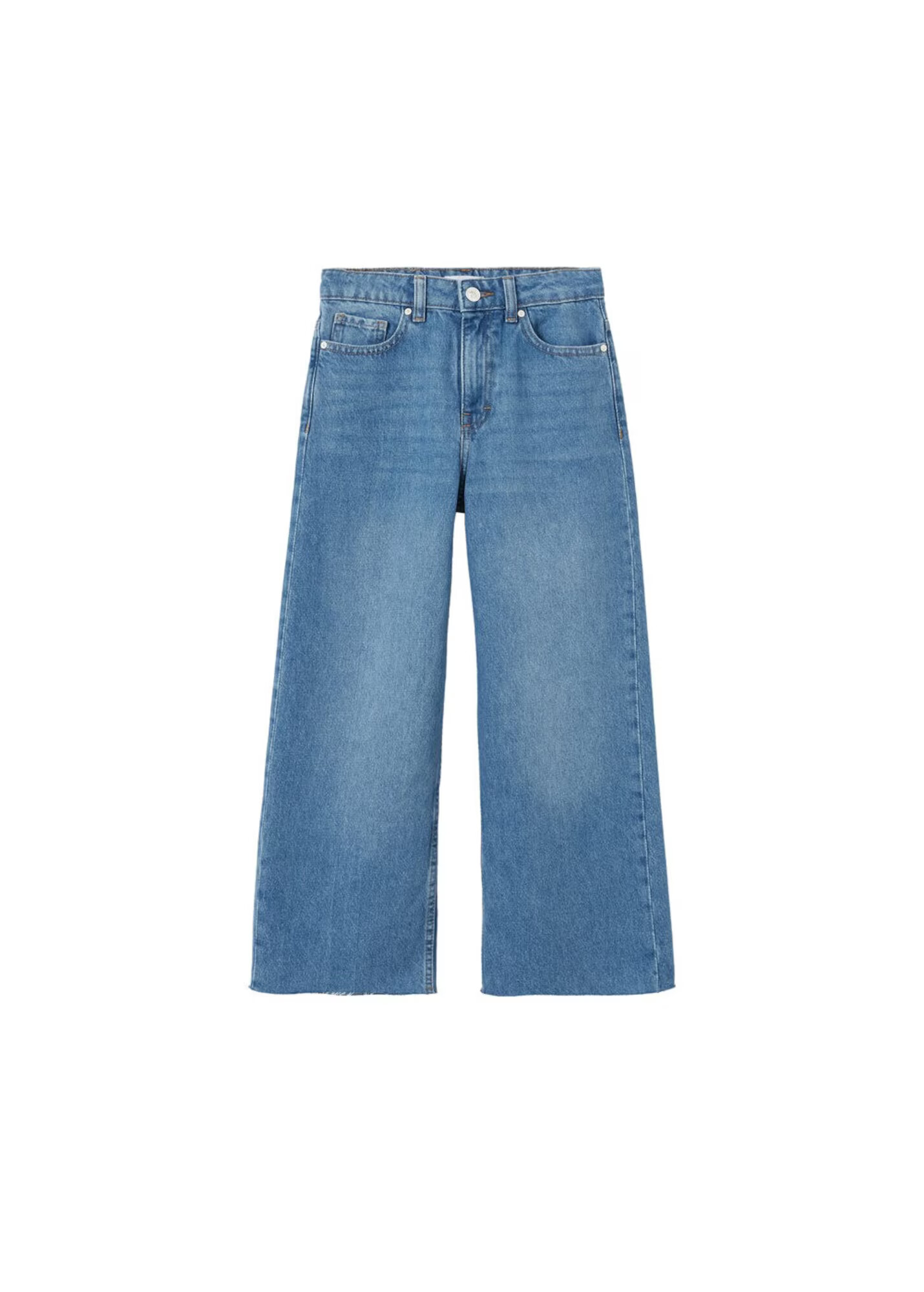 MANGO KIDS Kavbojke moder denim - Pepit.si