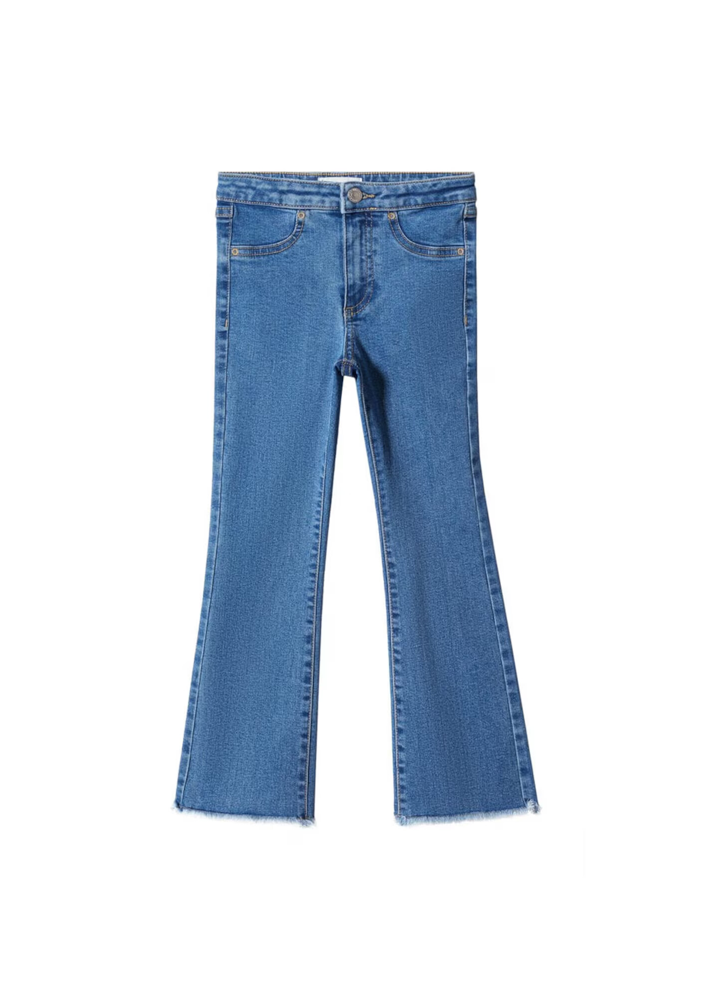 MANGO KIDS Kavbojke 'Trumpet' moder denim - Pepit.si