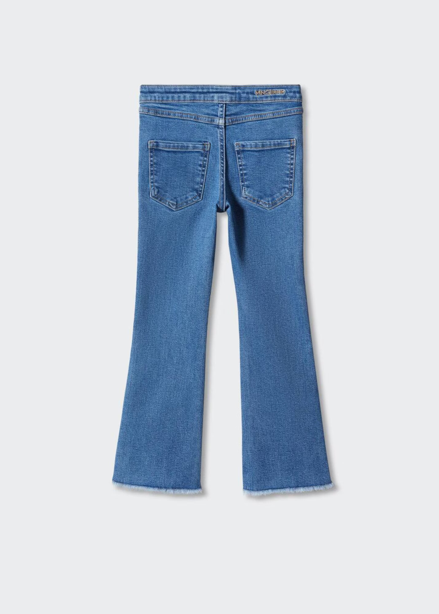 MANGO KIDS Kavbojke 'Trumpet' moder denim - Pepit.si