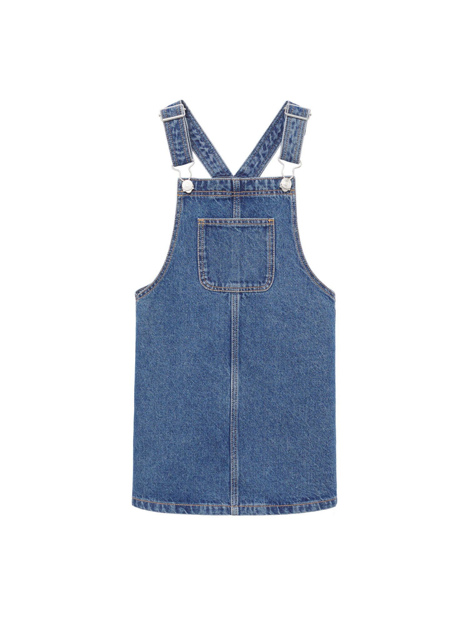 MANGO KIDS Obleka 'Paula' moder denim - Pepit.si