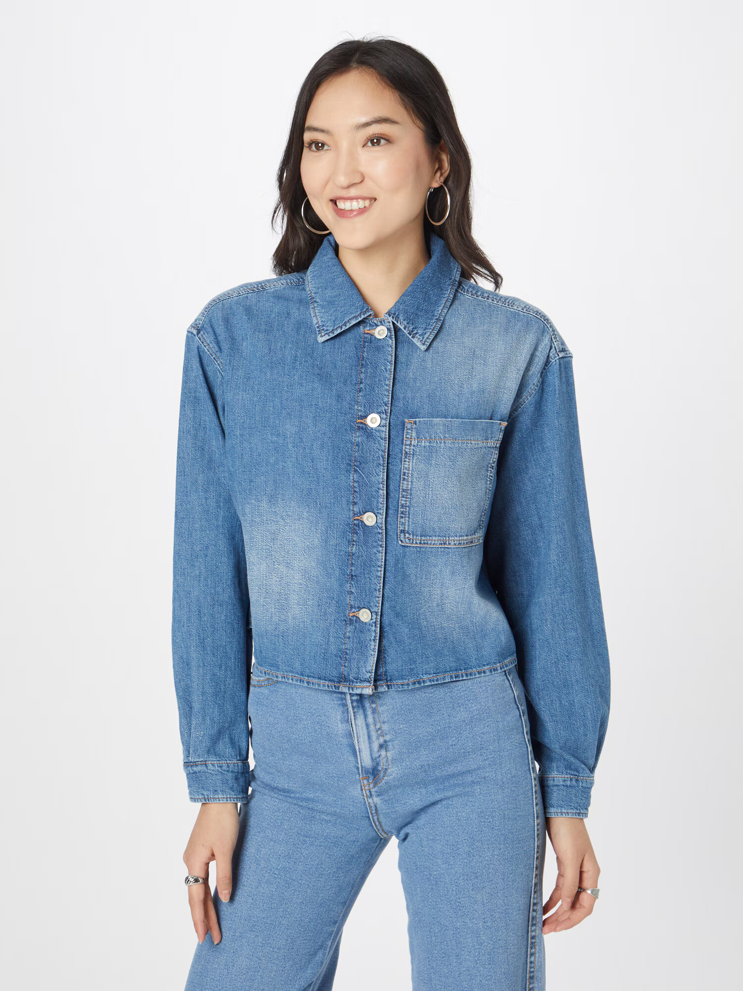 Marc O'Polo Bluza moder denim - Pepit.si