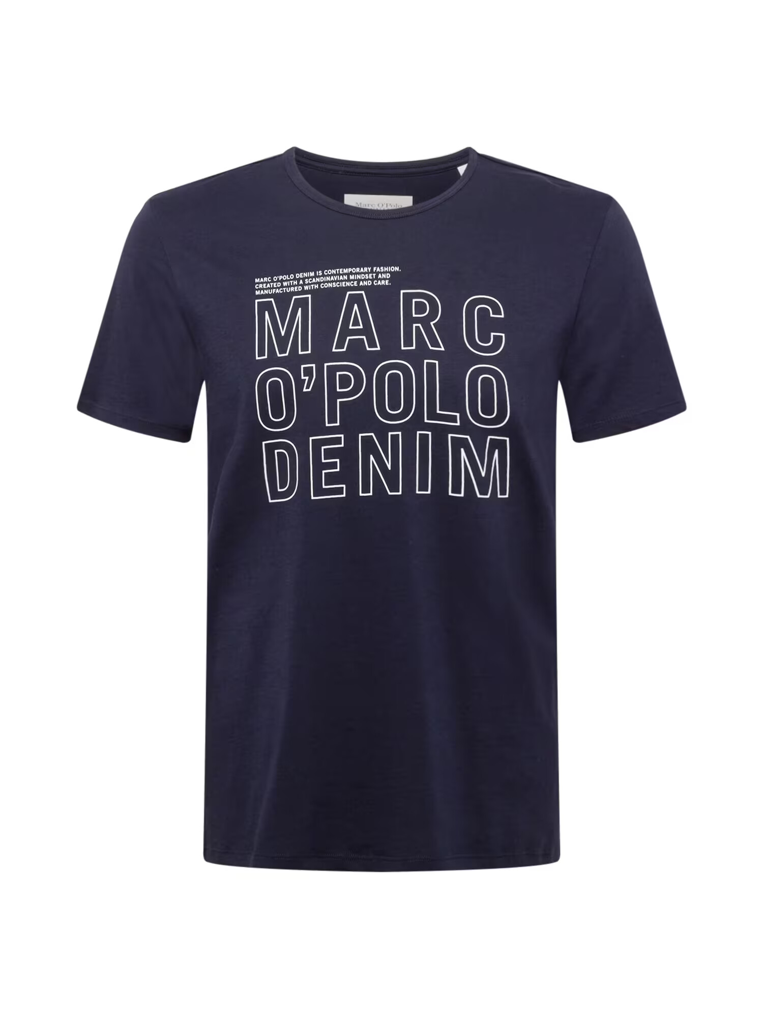 Marc O'Polo DENIM Majica modra / bela - Pepit.si