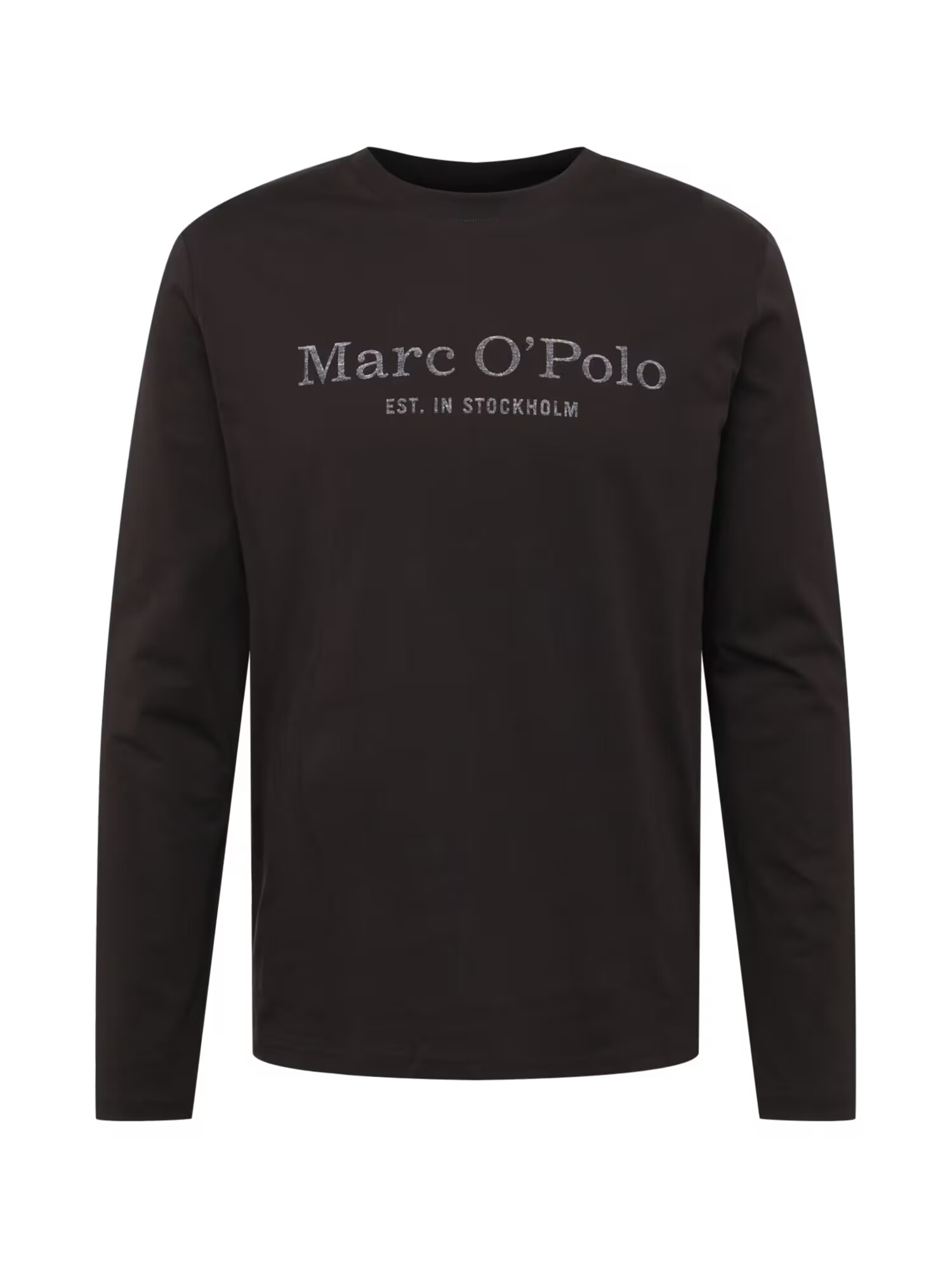 Marc O'Polo Majica temno rjava / srebrna - Pepit.si