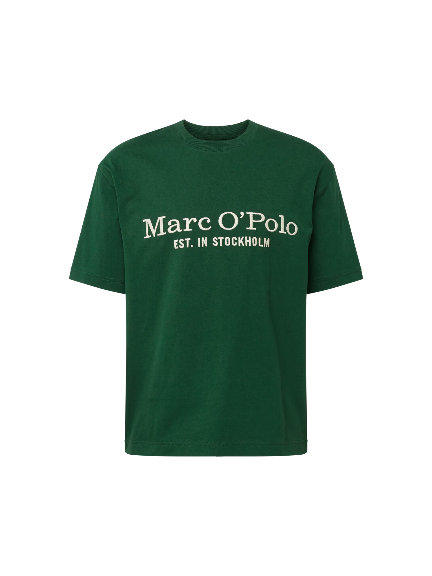 Marc O'Polo Majica zelena / bela - Pepit.si