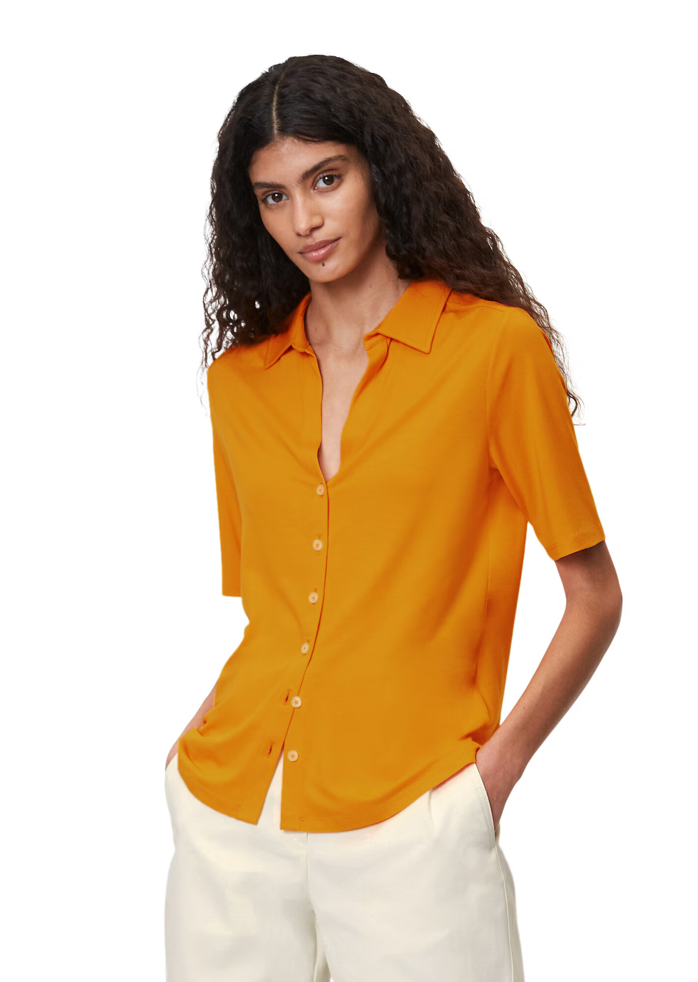 Marc O'Polo Bluza mandarina - Pepit.si