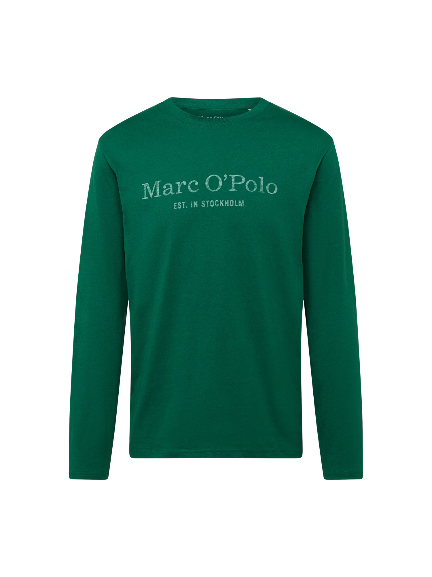 Marc O'Polo Majica pastelno zelena / temno zelena - Pepit.si