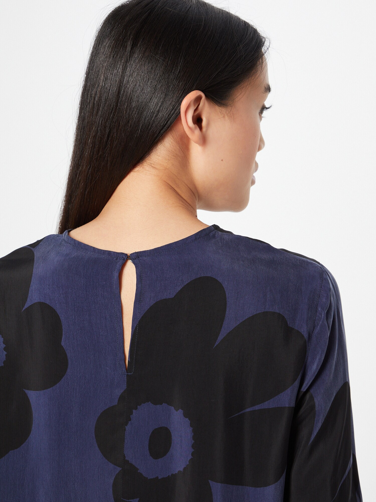 Marimekko Bluza 'Mundina' temno modra / črna - Pepit.si