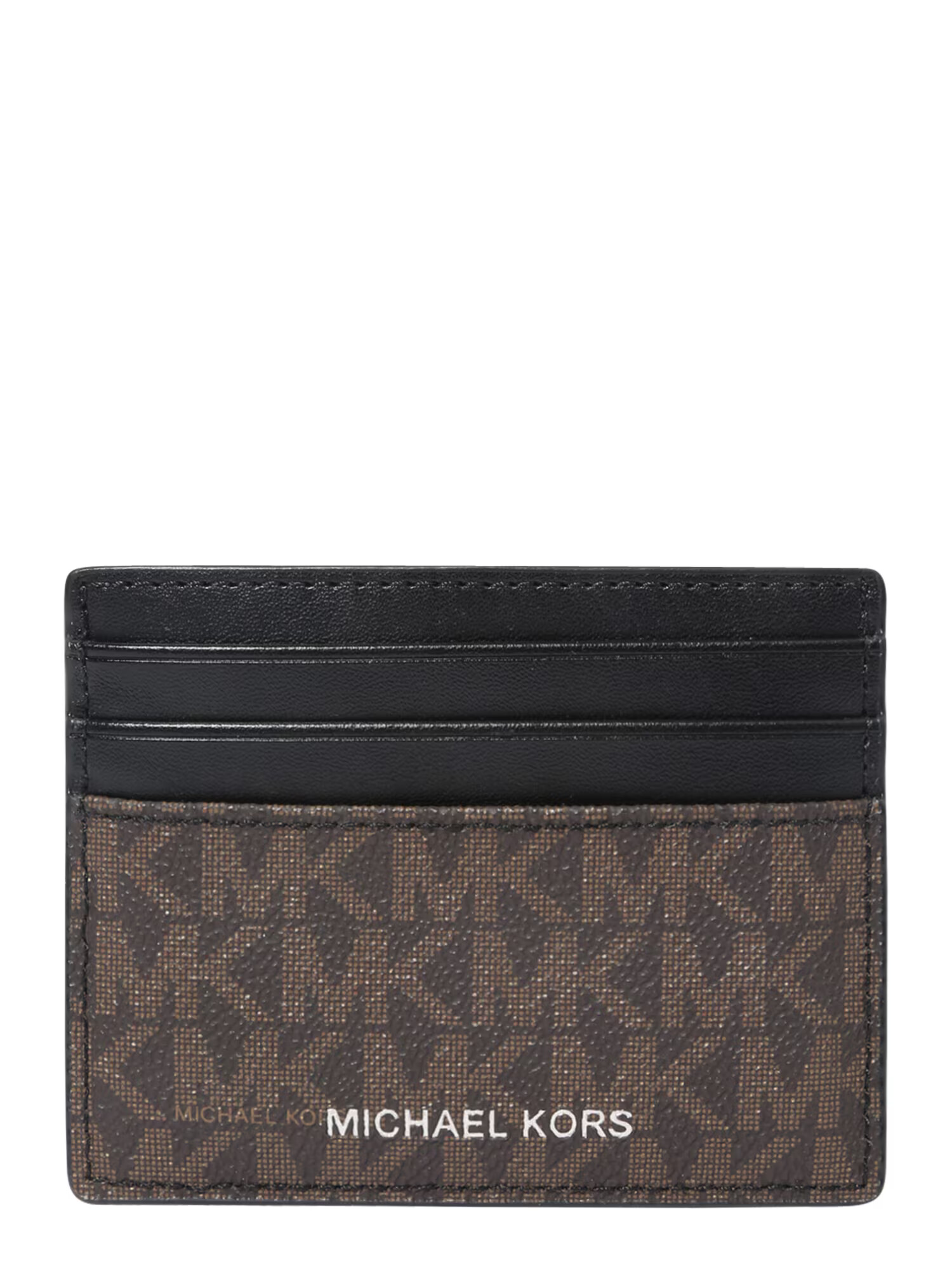 Michael Kors Etui 'Greyson' temno siva / črna / bela - Pepit.si