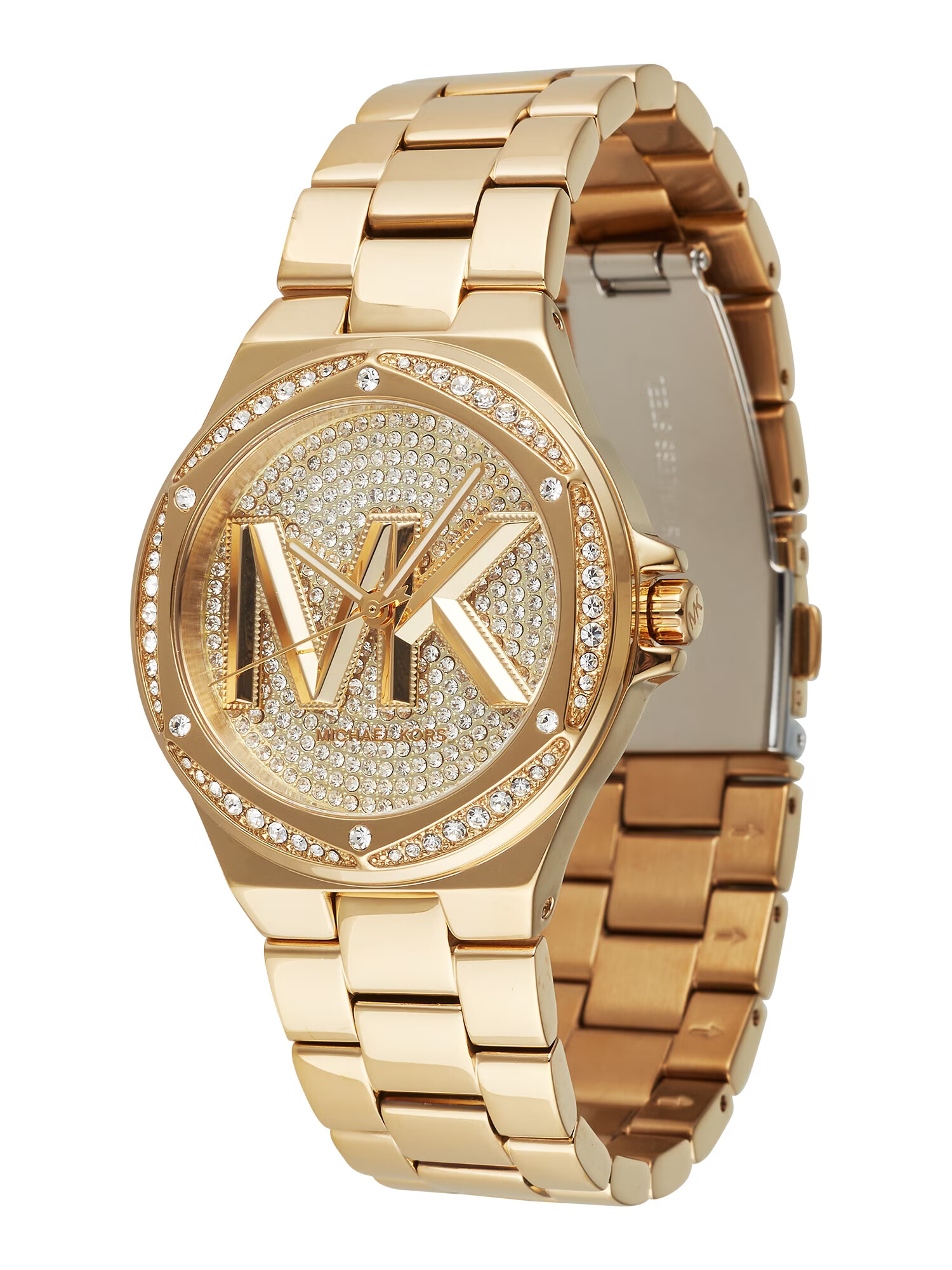 MICHAEL Michael Kors Analogna ura 'Lennox' zlata / transparentna - Pepit.si