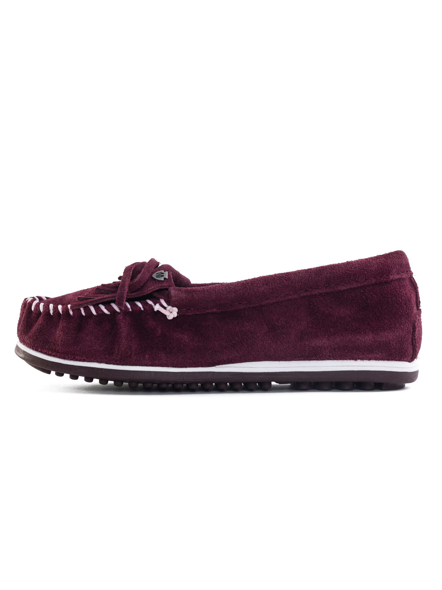 Minnetonka Mokasini 'Kilty plus' burgund - Pepit.si