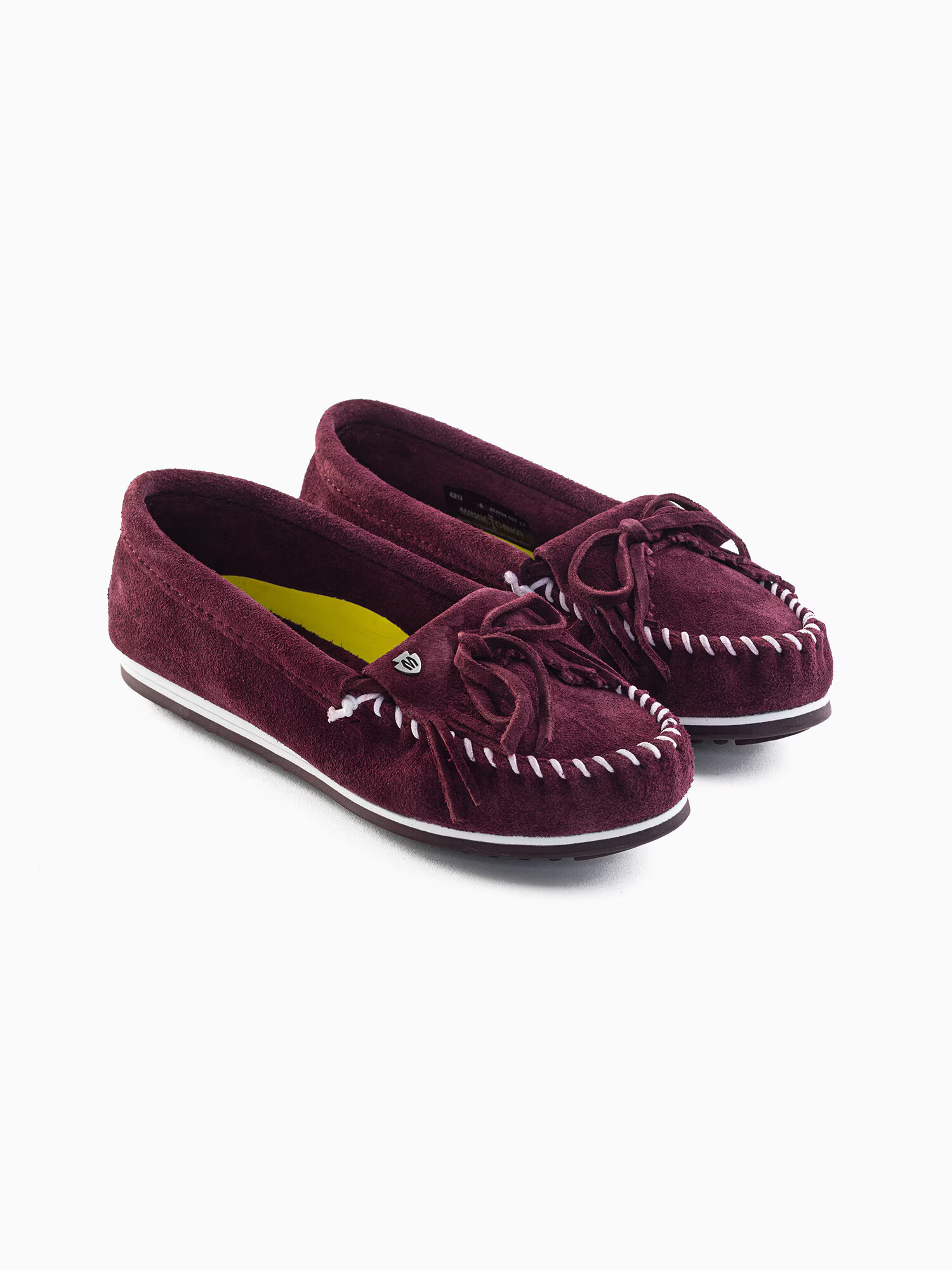 Minnetonka Mokasini 'Kilty plus' burgund - Pepit.si