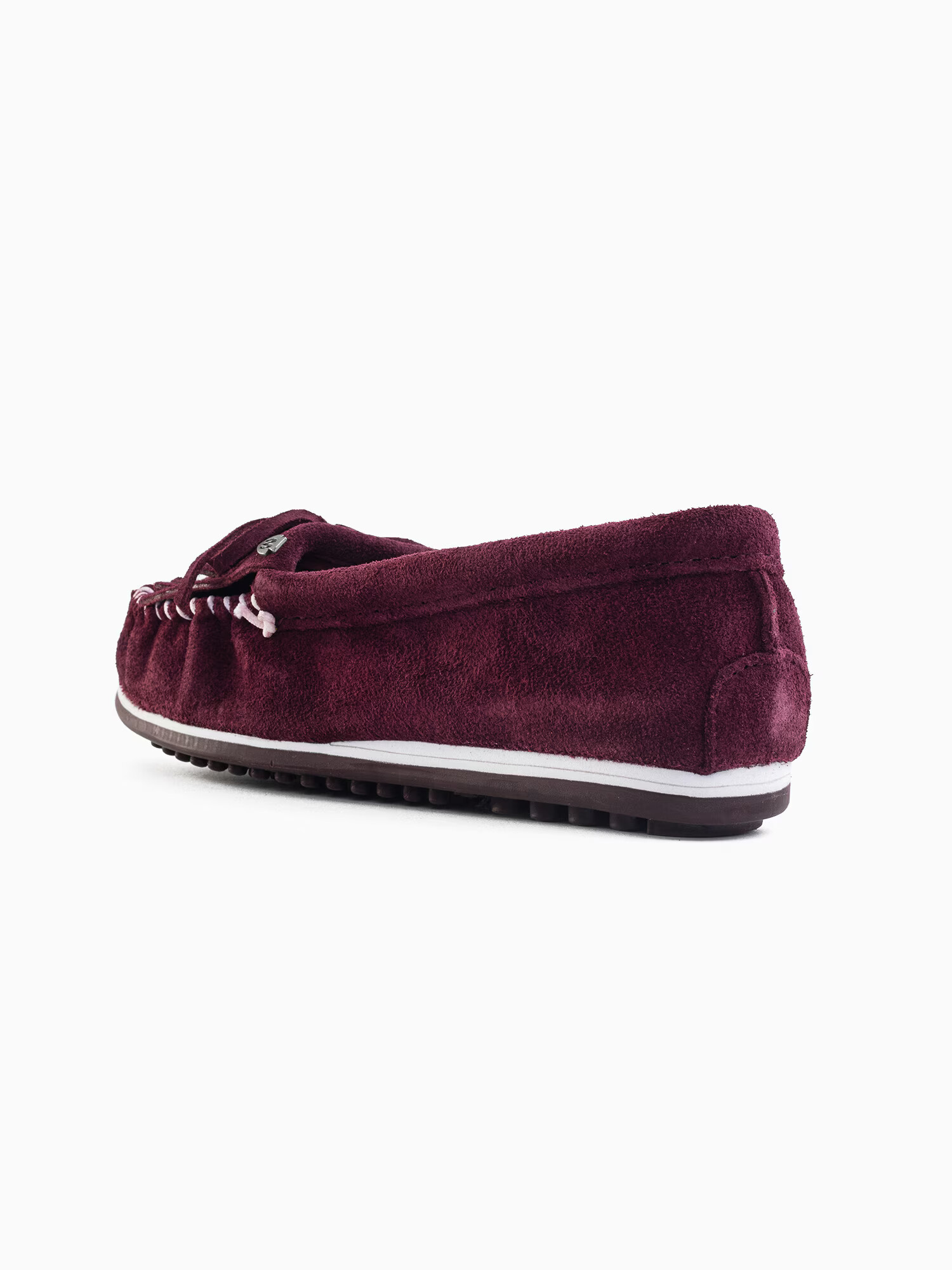 Minnetonka Mokasini 'Kilty plus' burgund - Pepit.si