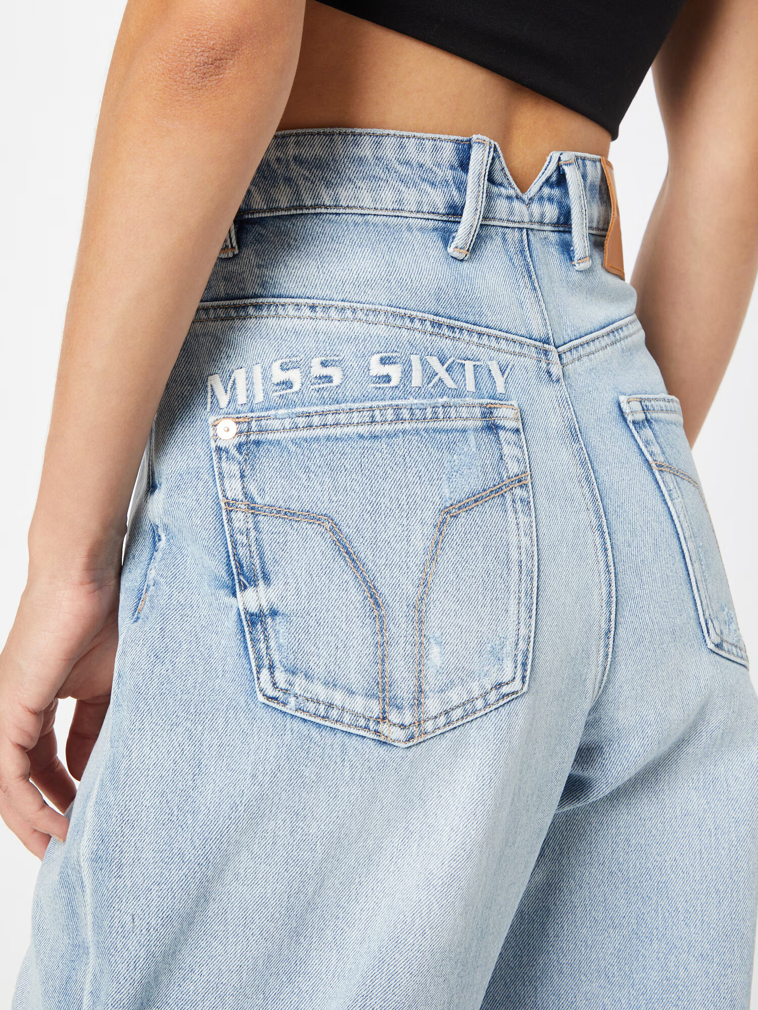 Miss Sixty Kavbojke moder denim - Pepit.si