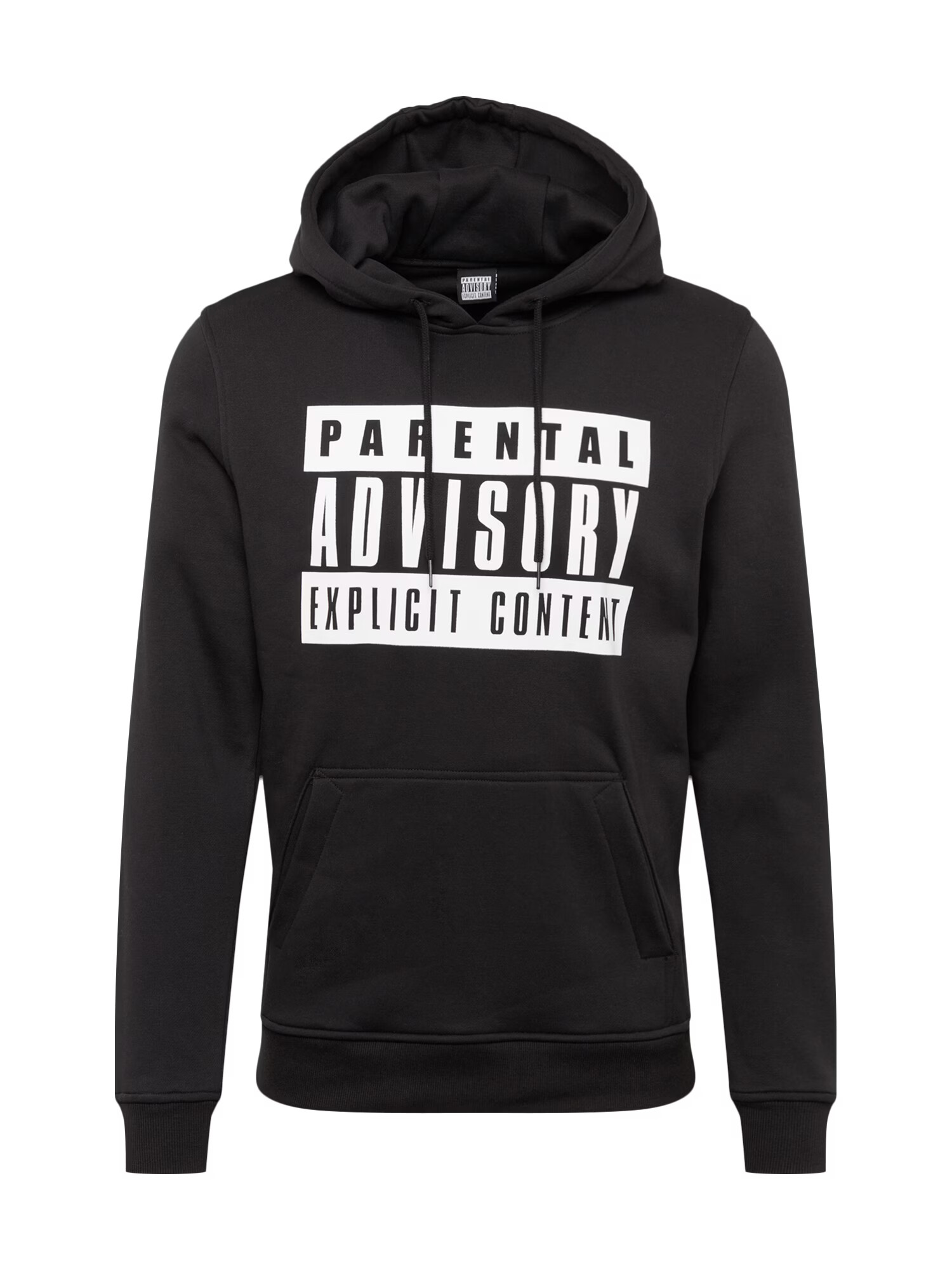 Mister Tee Majica 'Parental Advisory' črna / bela - Pepit.si