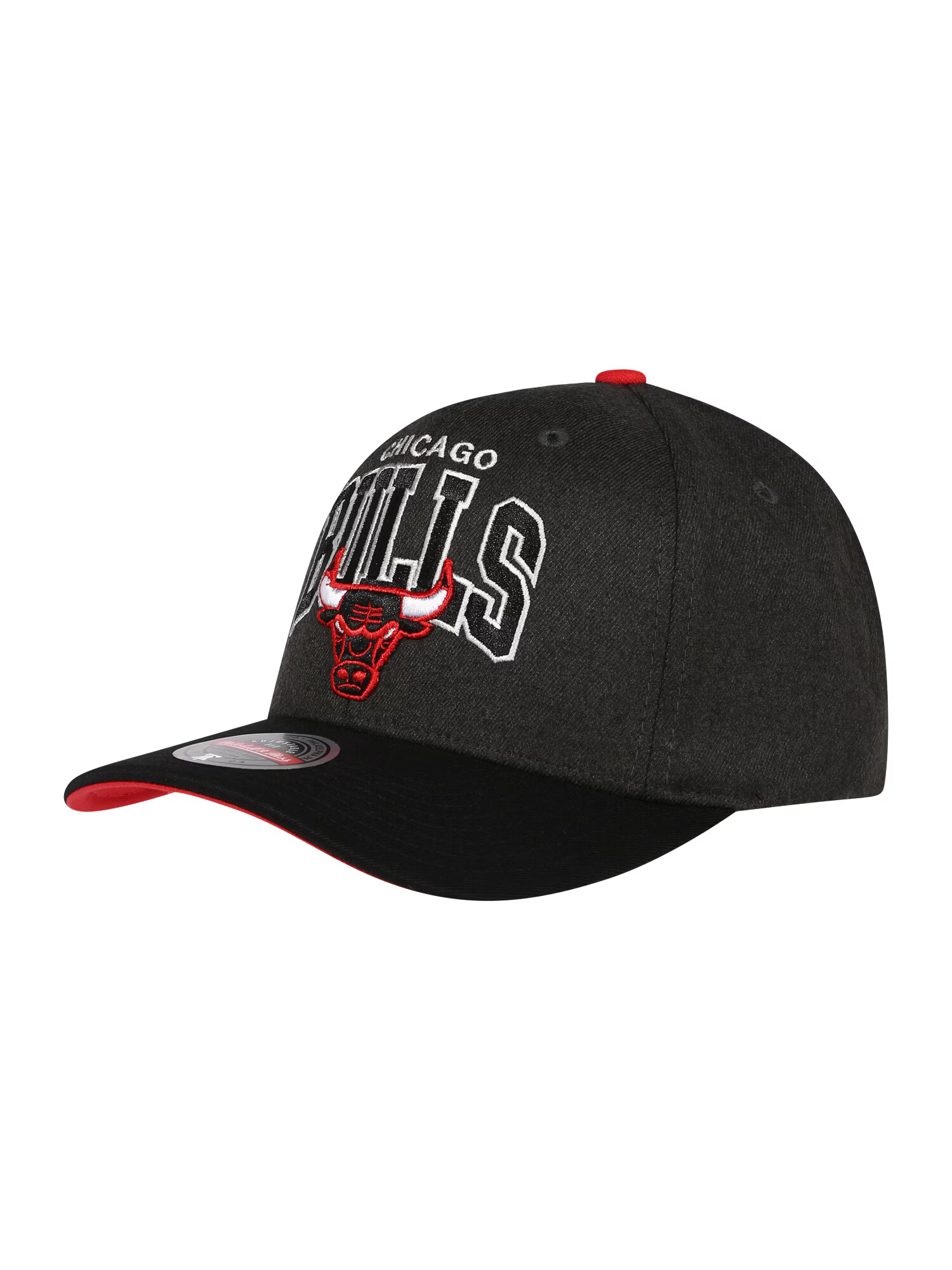 Mitchell & Ness Kapa 'G2 Arch' antracit / rdeča / bela - Pepit.si