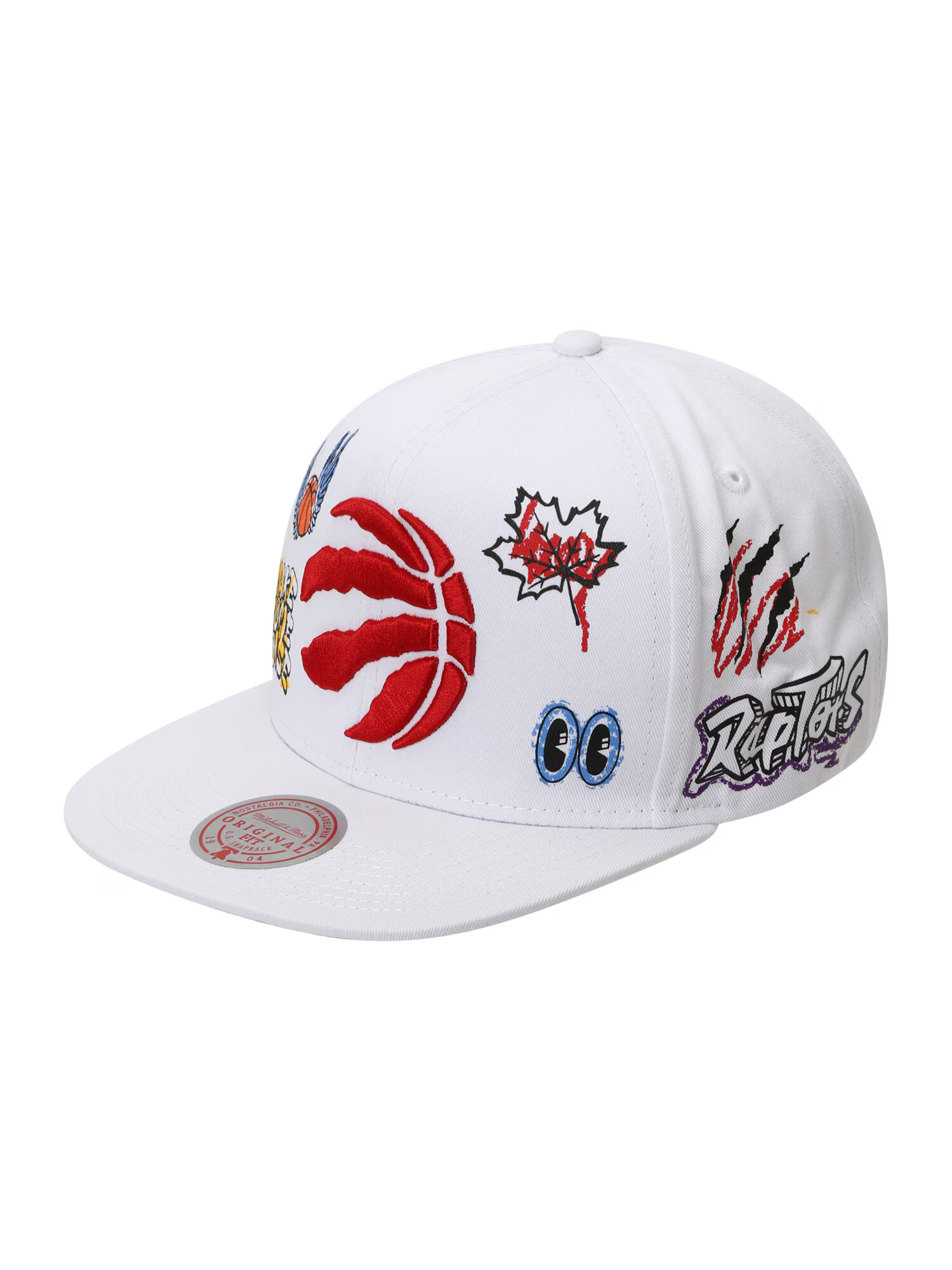 Mitchell & Ness Kapa 'HAND DRAWN' mešane barve / bela - Pepit.si