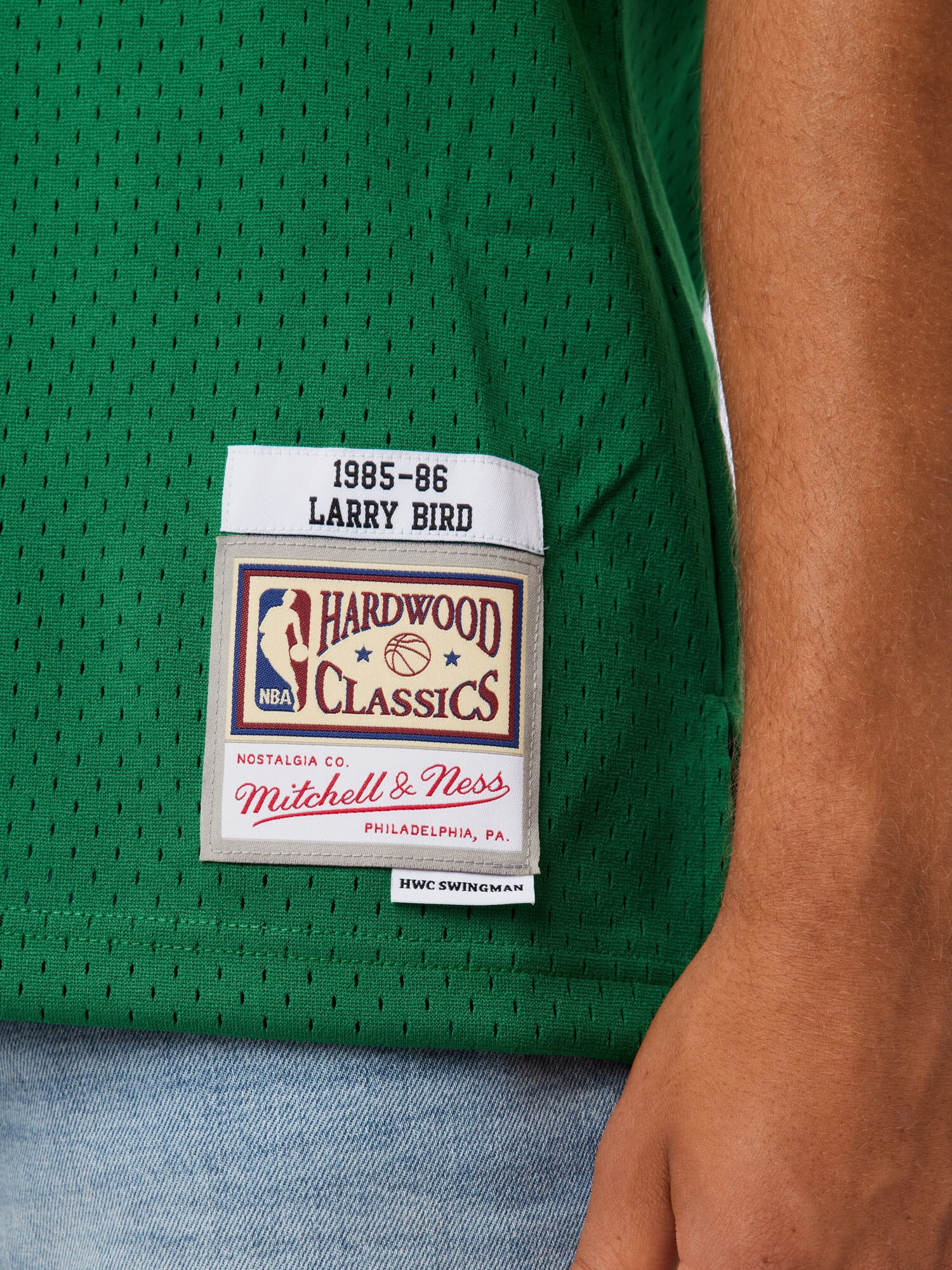 Mitchell & Ness Majica 'BOSTON CELTICS' zelena / bela - Pepit.si