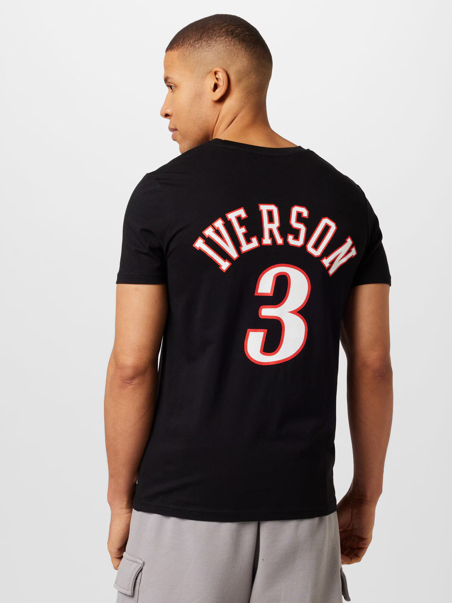 Mitchell & Ness Majica 'Allen Iverson - Philadelphia' modra / rdeča / črna / bela - Pepit.si