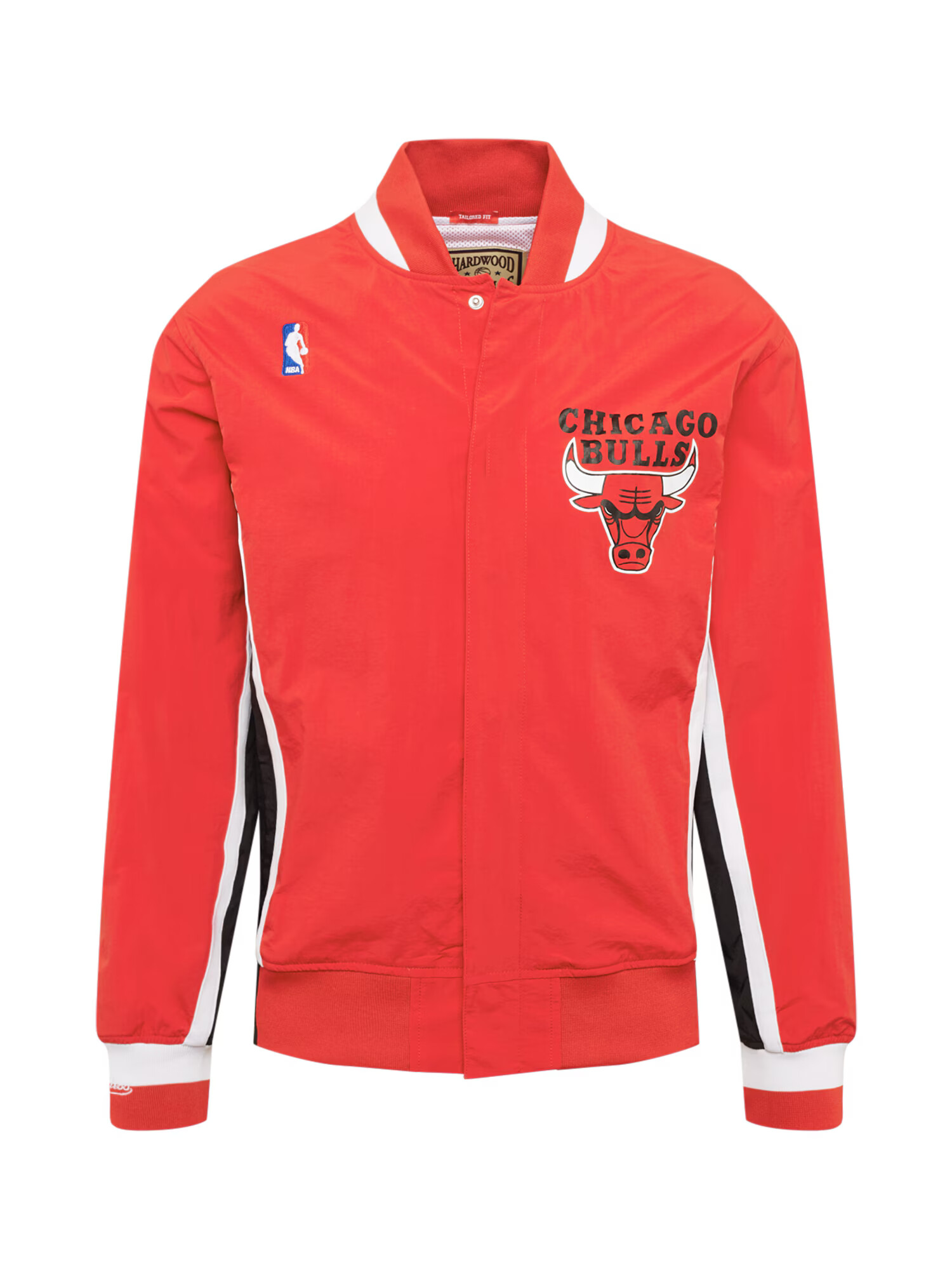 Mitchell & Ness Prehodna jakna 'CHICAGO BULLS' rdeča / črna / bela - Pepit.si